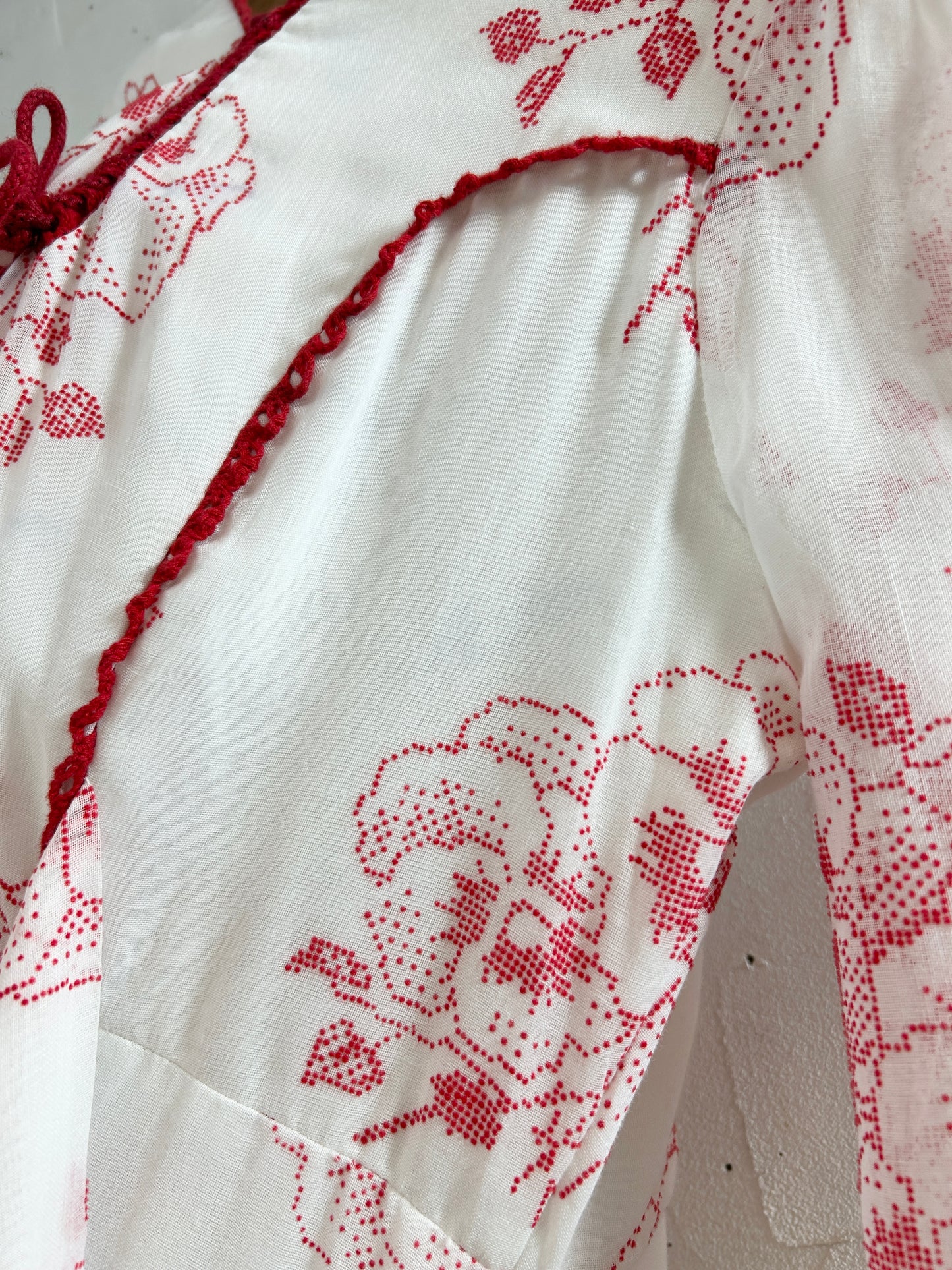 '70s Vintage Dress 〜Montgomery WARD〜 [J30638]