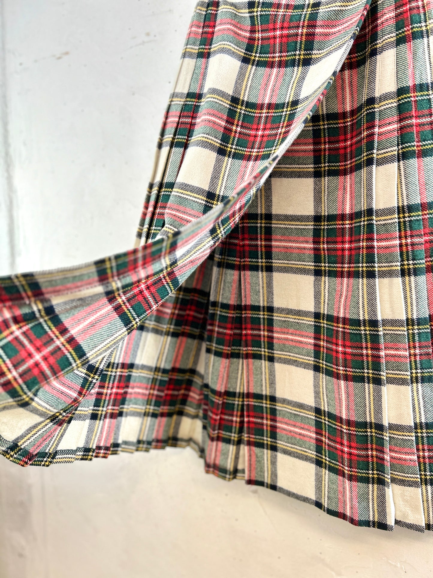 Vintage Plaid Skirt 〜MATTHEW ROYCE〜 MADE IN ENGLAND [J30484]