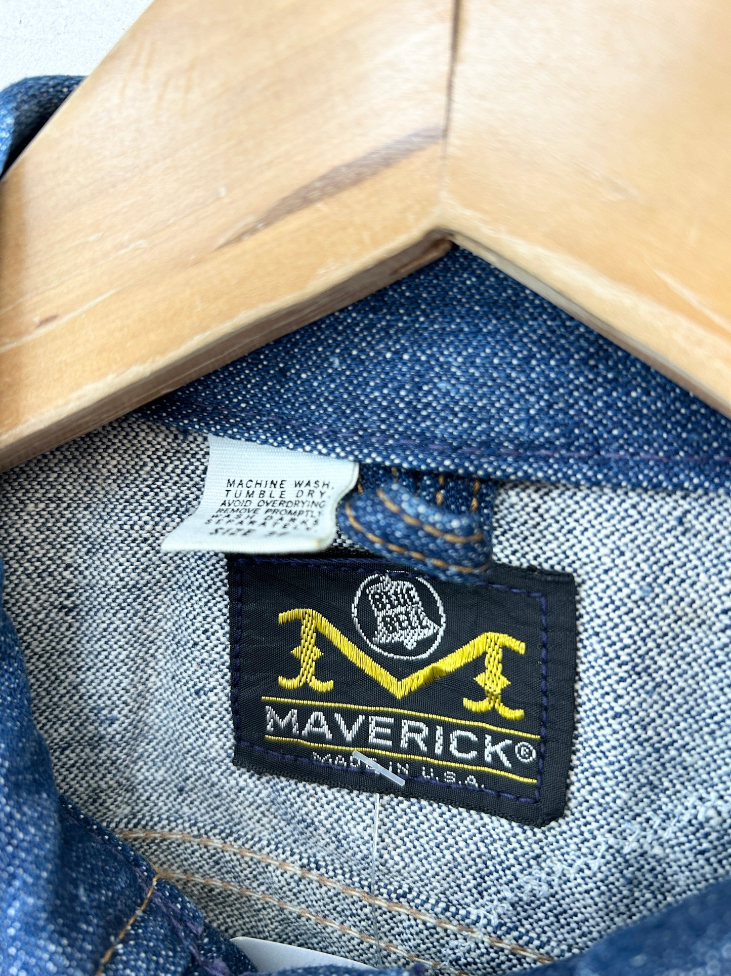 '70s Vintage Denim Jacket 〜Maverick〜 [I30319]