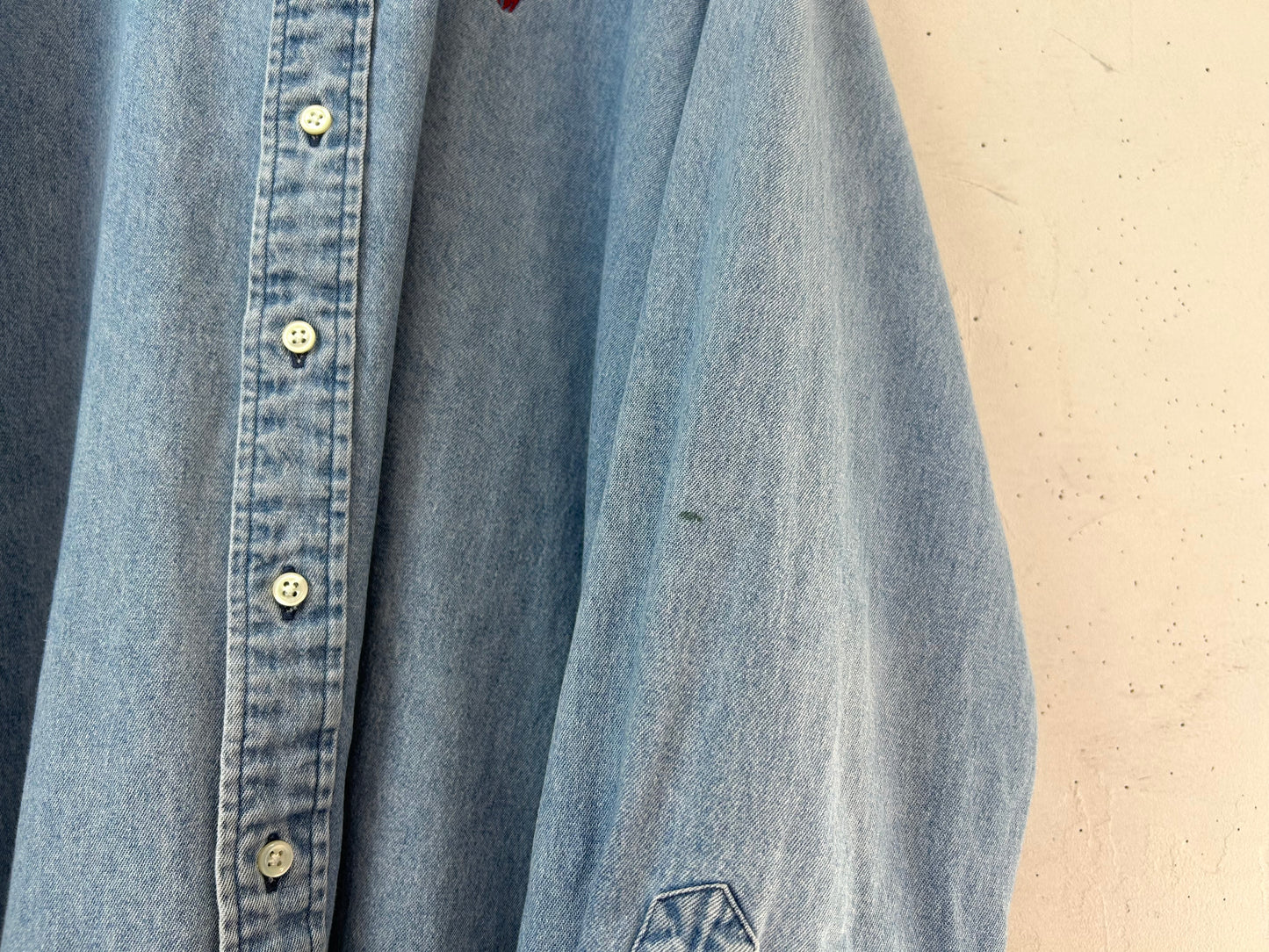 Vintage Denim Shirt XXL ~Ralph Lauren~ [D30001]