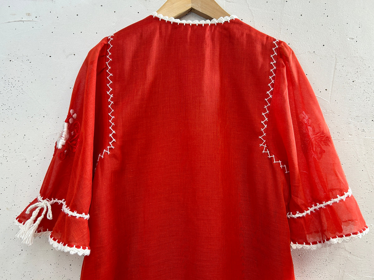 Vintage Embroidery Dress [H33452]