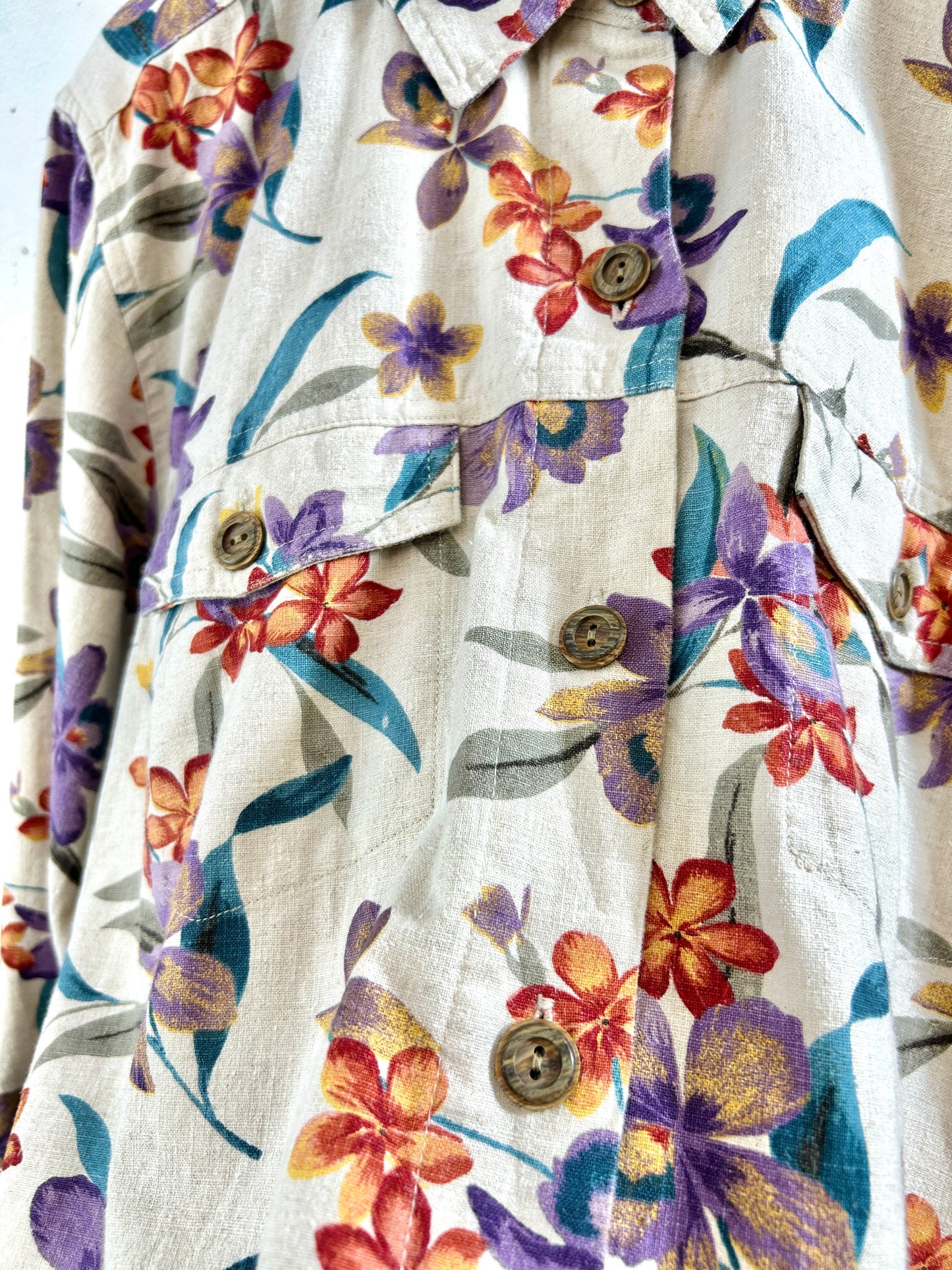 Vintage Linen Jacket [H30921]
