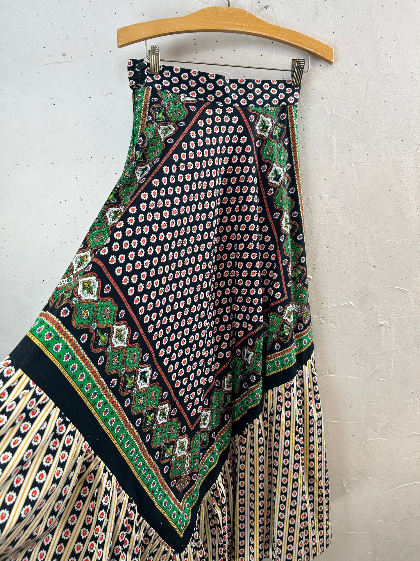 ’70s Vintage Skirt [I30289]