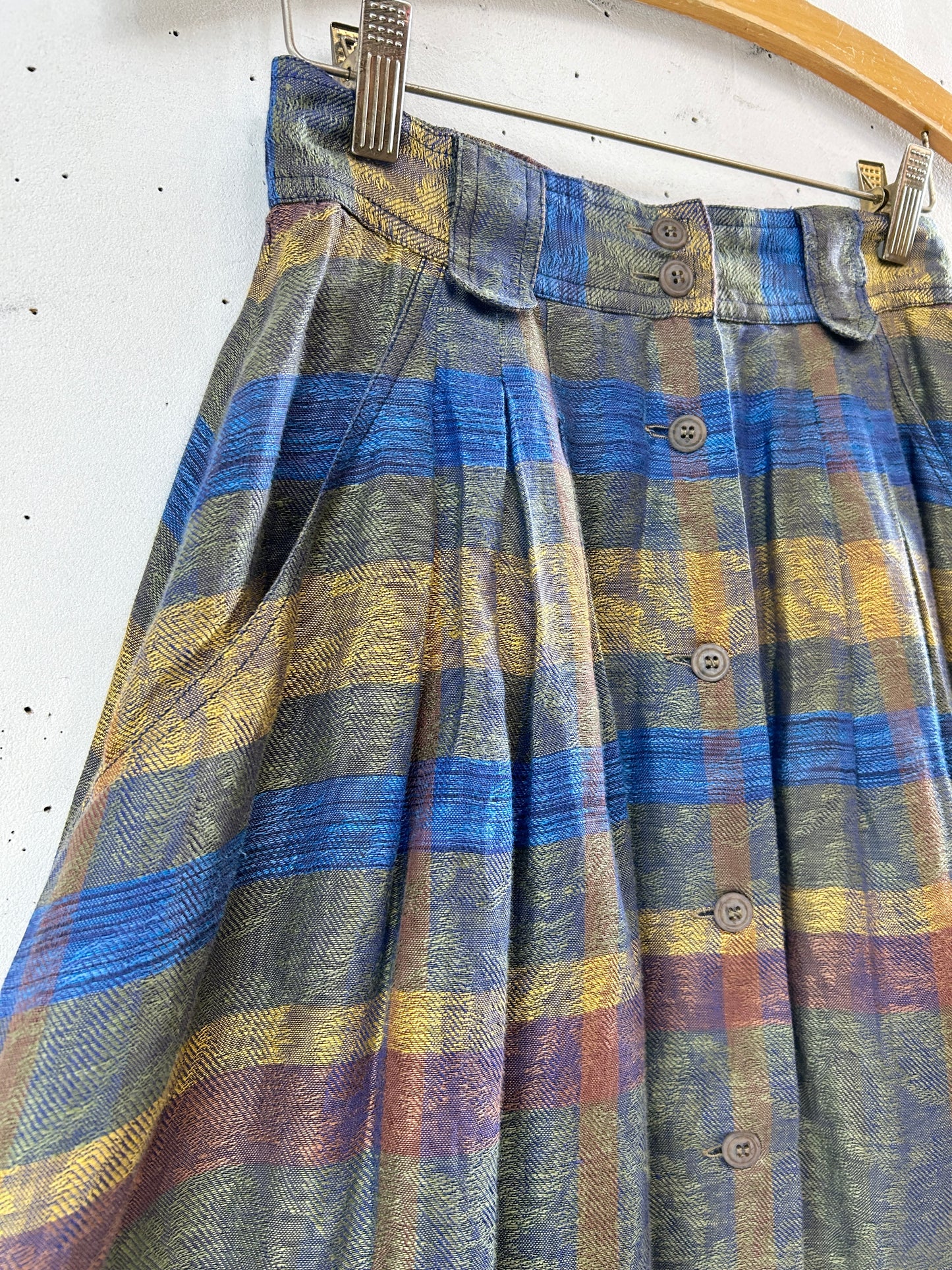 Vintage Check Skirt〜MADE IN ITALY〜 [K30806]