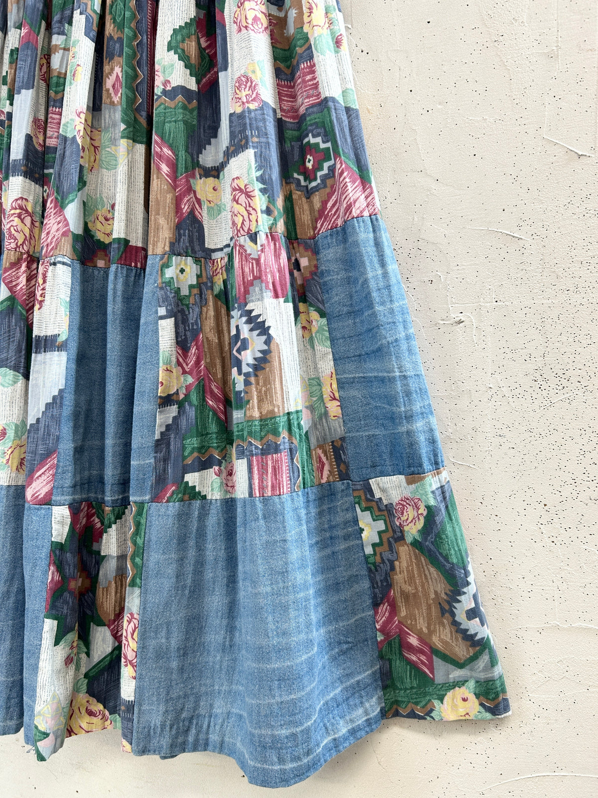 Vintage Tiered Skirt [I33901]