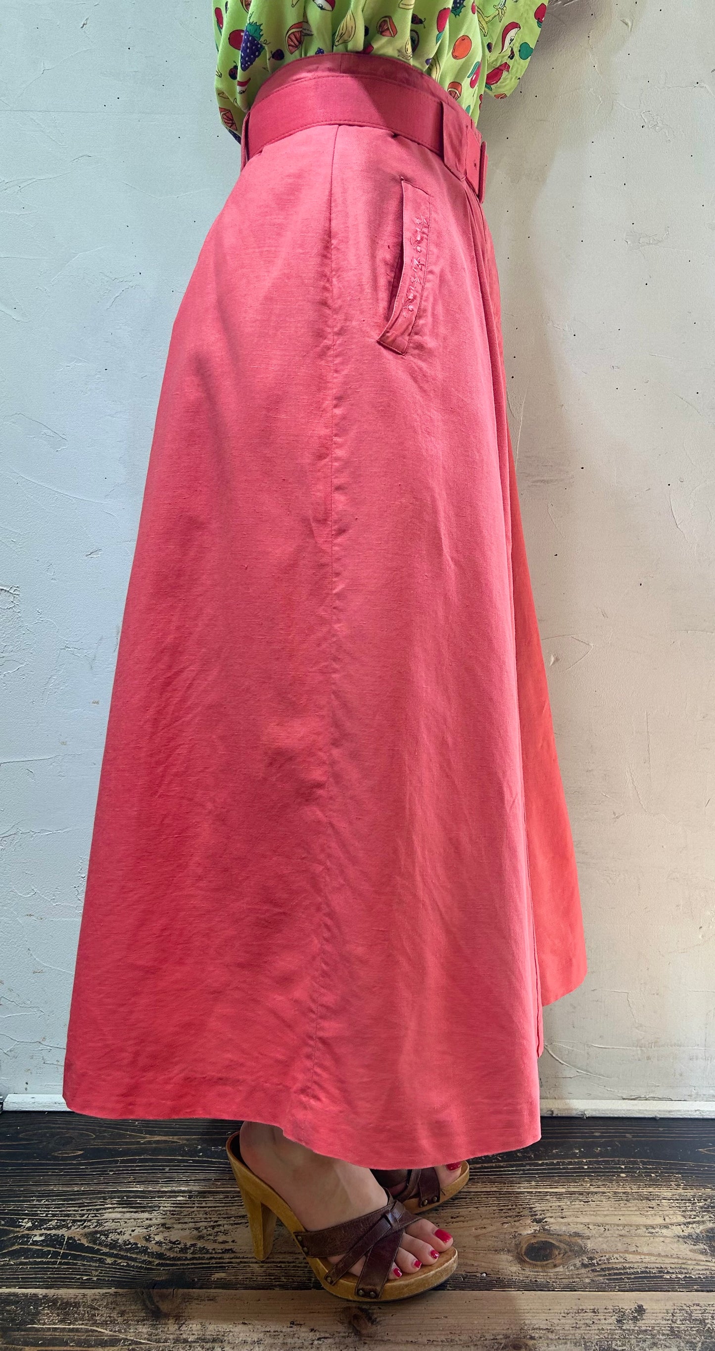 Vintage Skirt 〜Laura Ashley〜 [G24650]