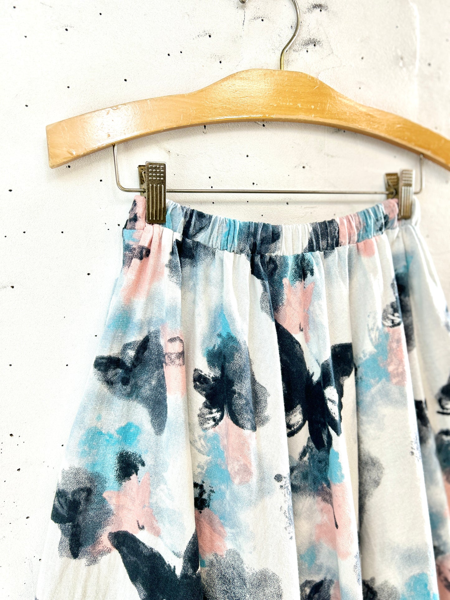 Vintage Hand-printed Skirt [K30792]