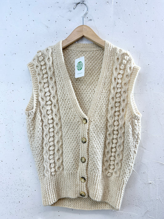 Vintage Knit Vest [K30919]