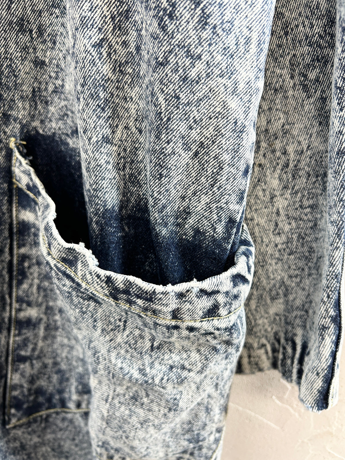 Vintage Denim Coat [I33797]