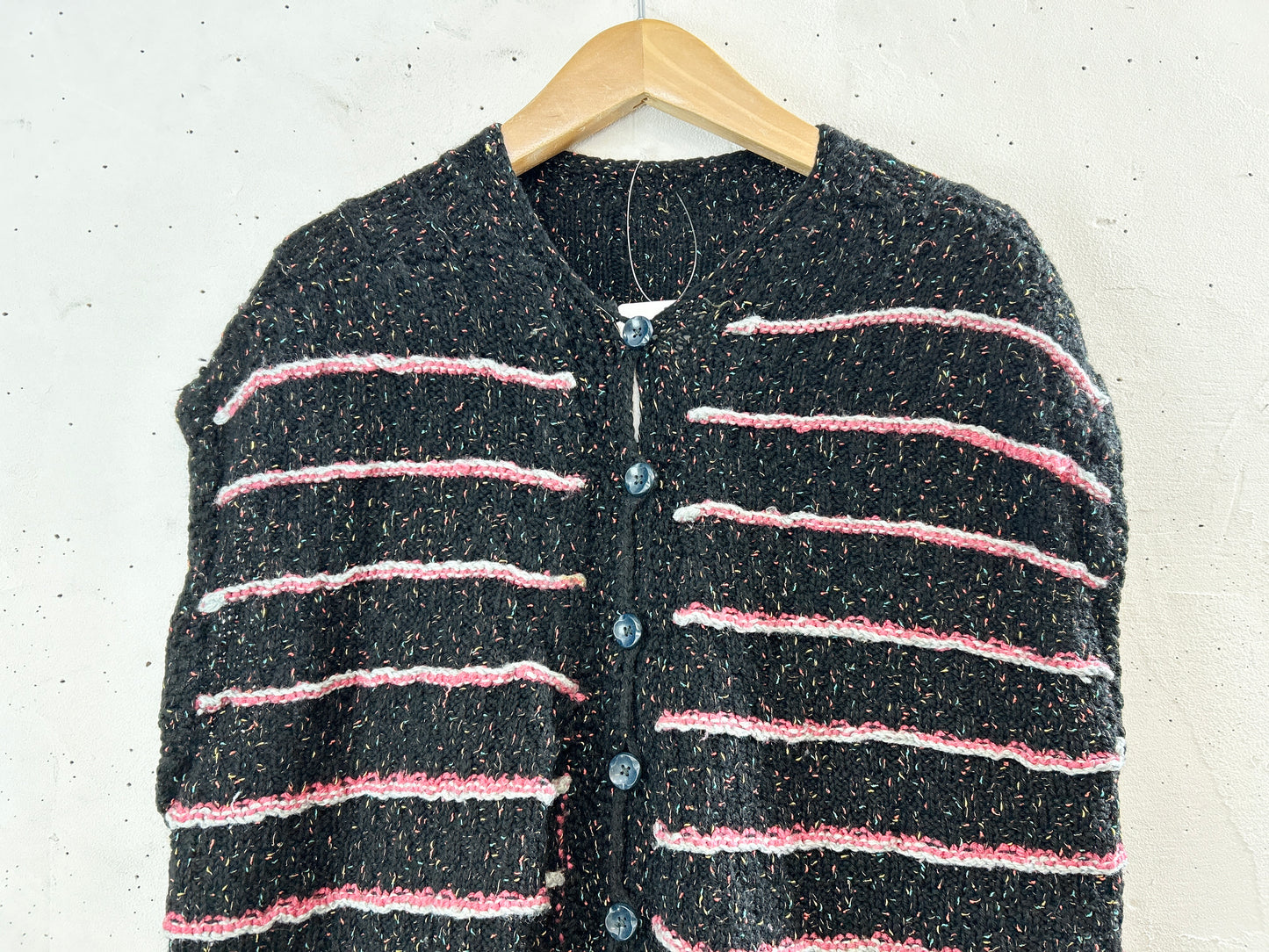 Vintage Knit Vest [L30953]
