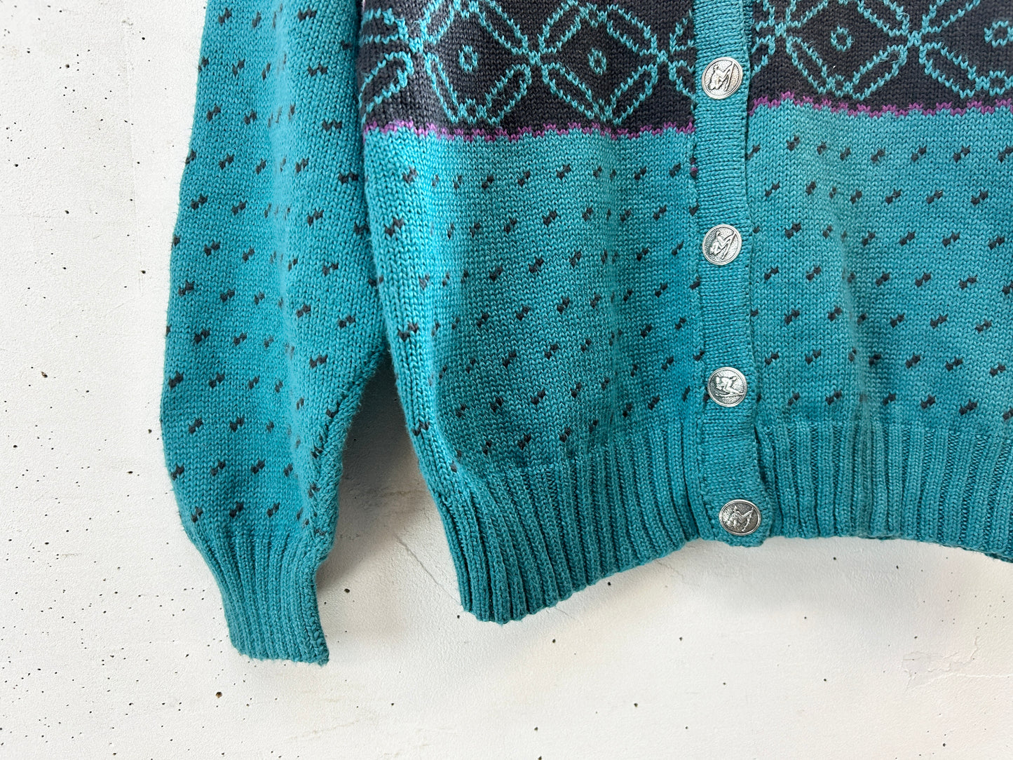 Vintage Knit Cardigan [J30464]