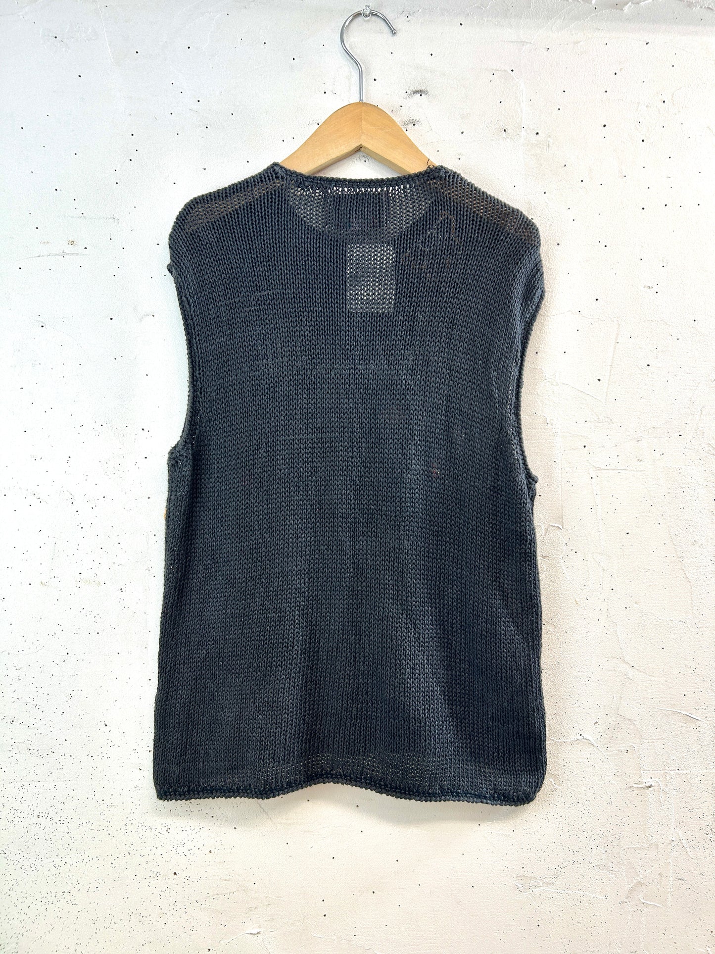 Vintage Knit Vest [D32006]