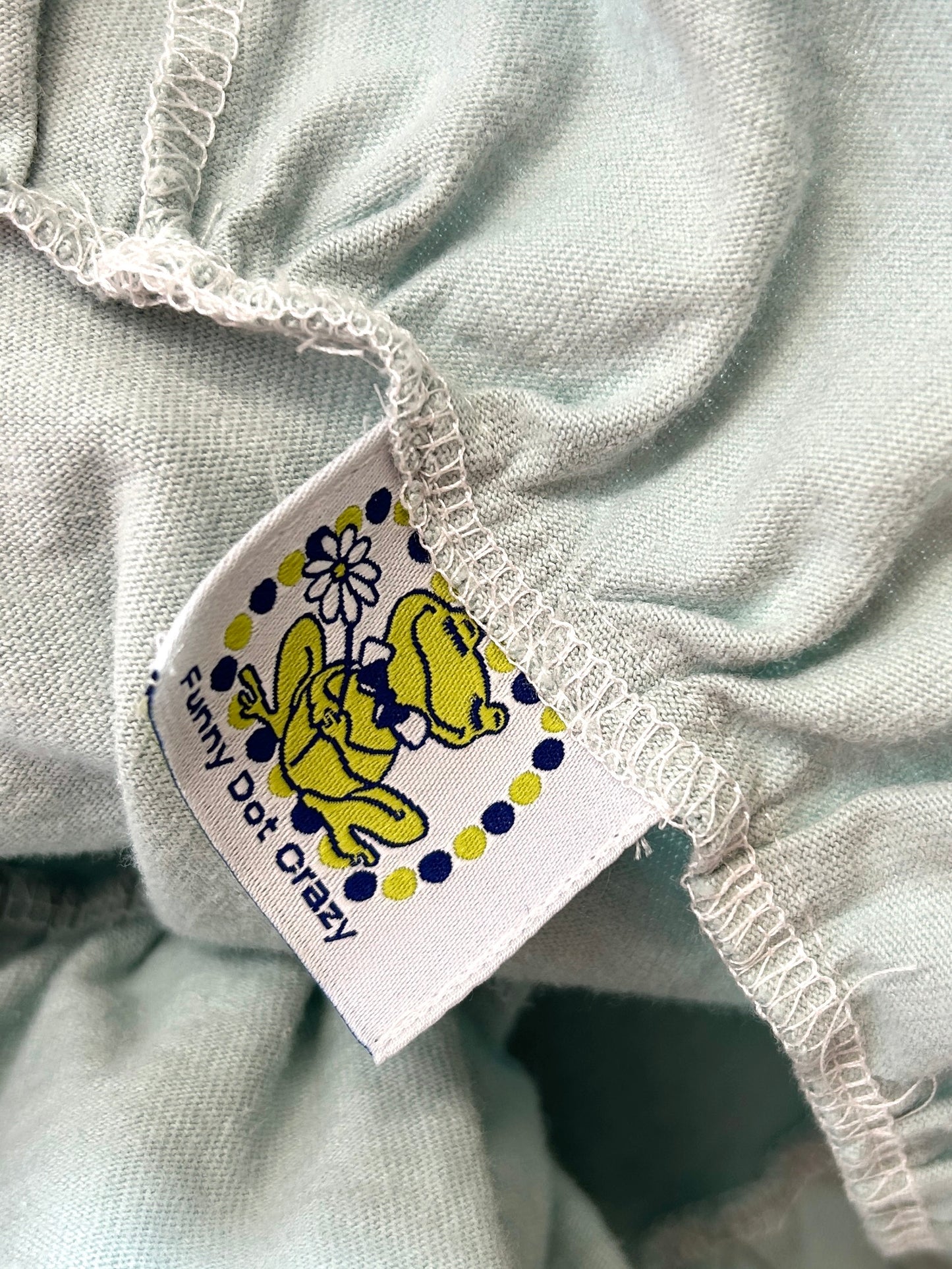 Vintage T Shirt 〜Funny dot CRAZY〜 [D32089]