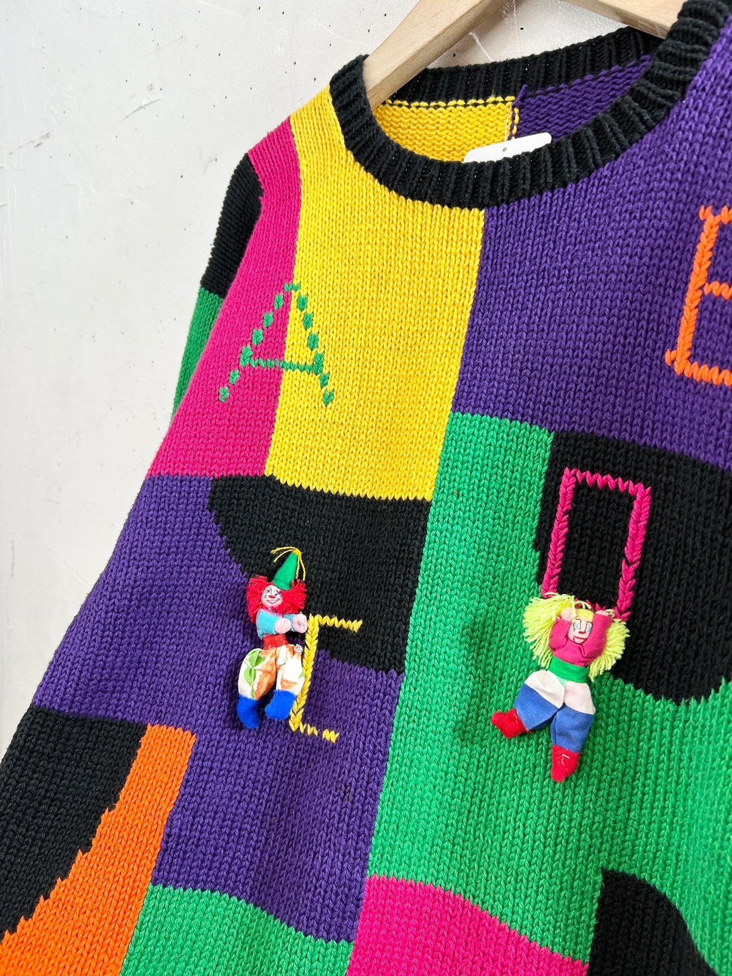Vintage Knit Sweater [J30380]
