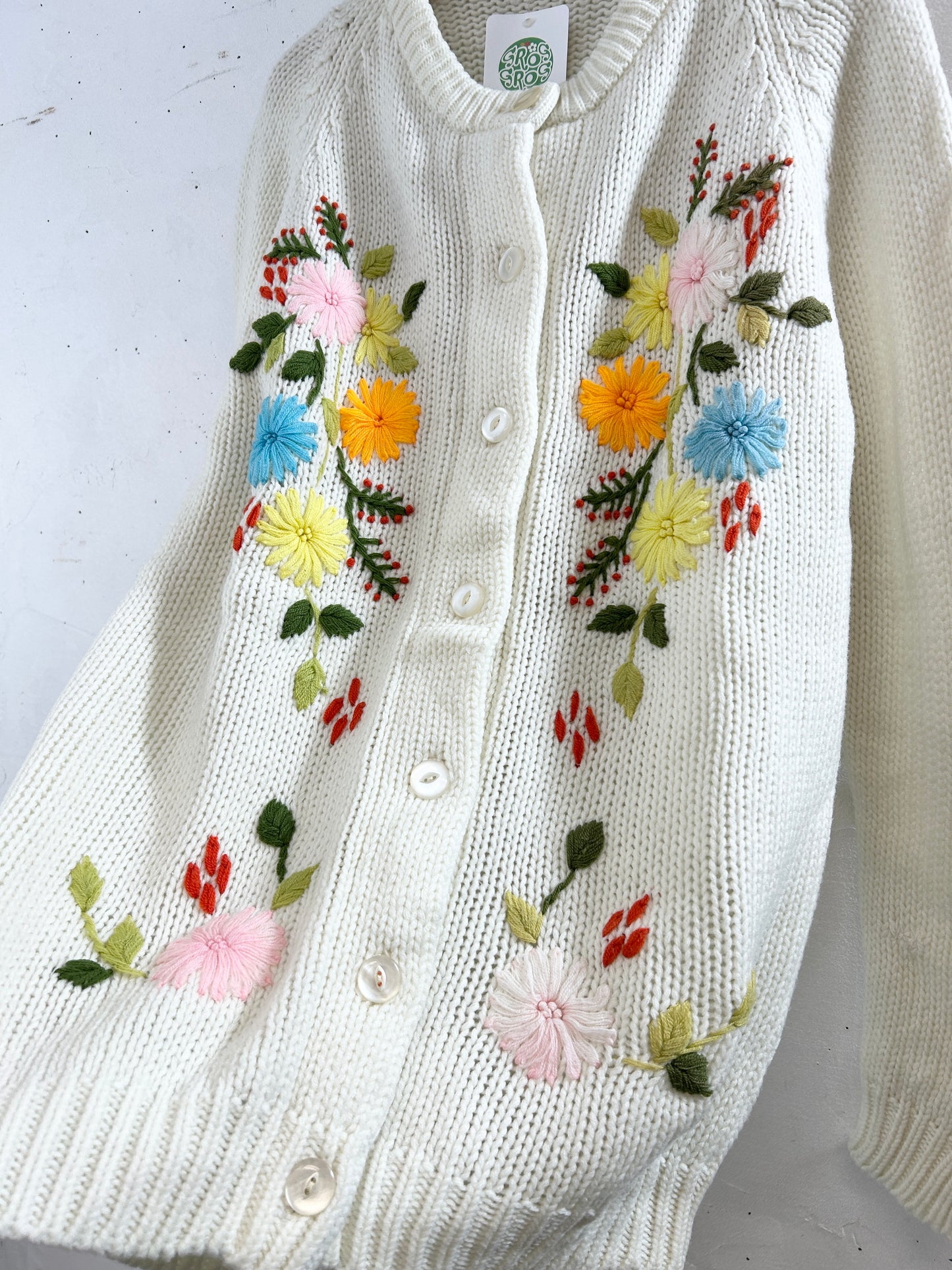 Vintage Knit Cardigan [J30539]