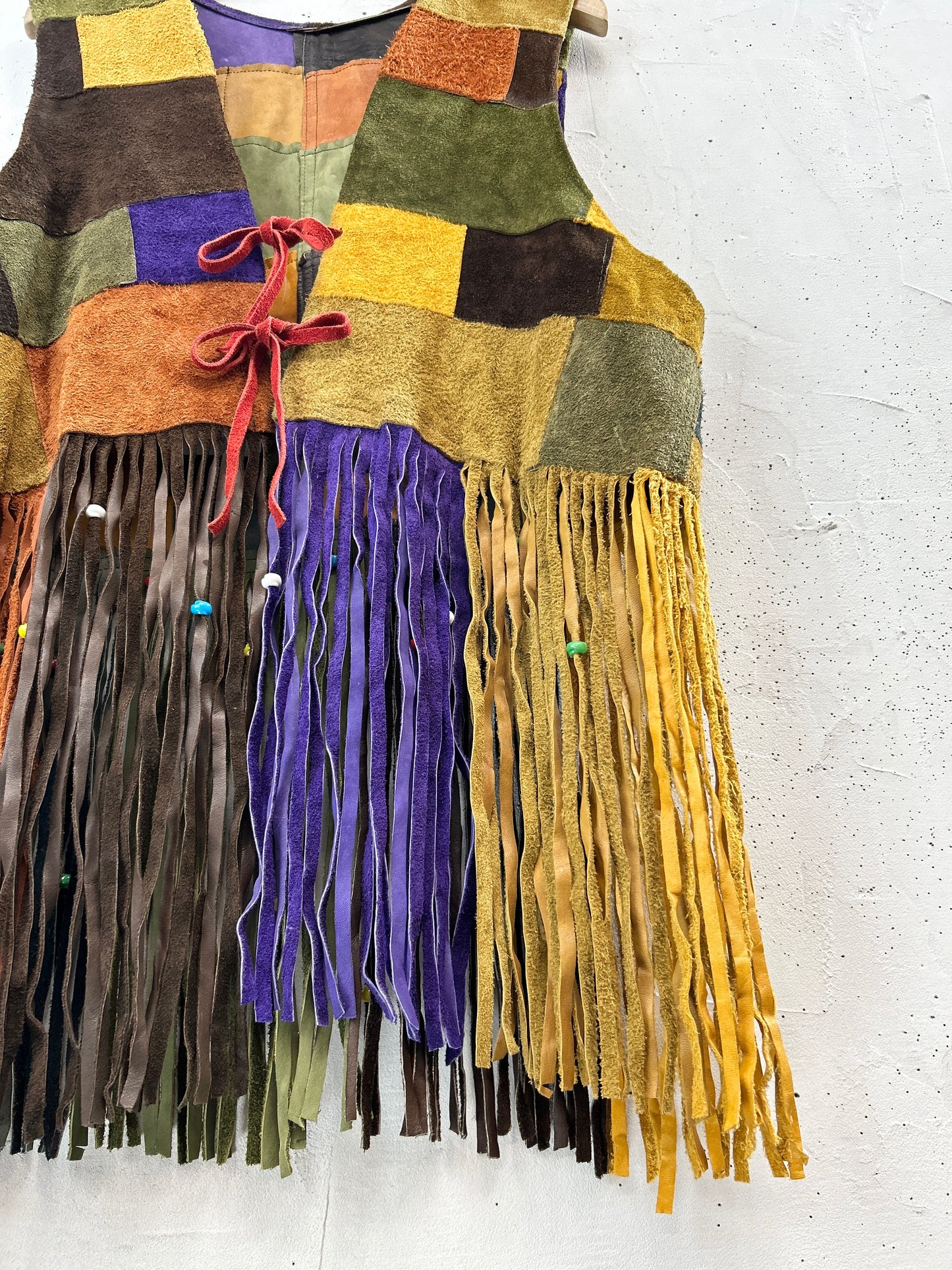 Vintage Leather Vest [C31840]