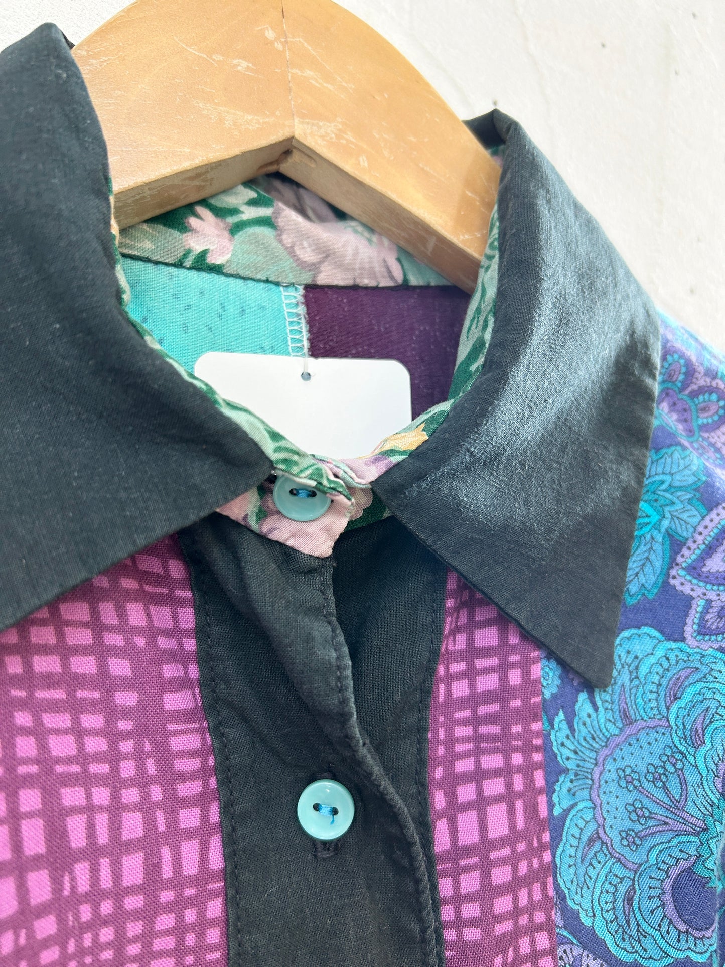 Vintage Patchwork Shirt [I30151]