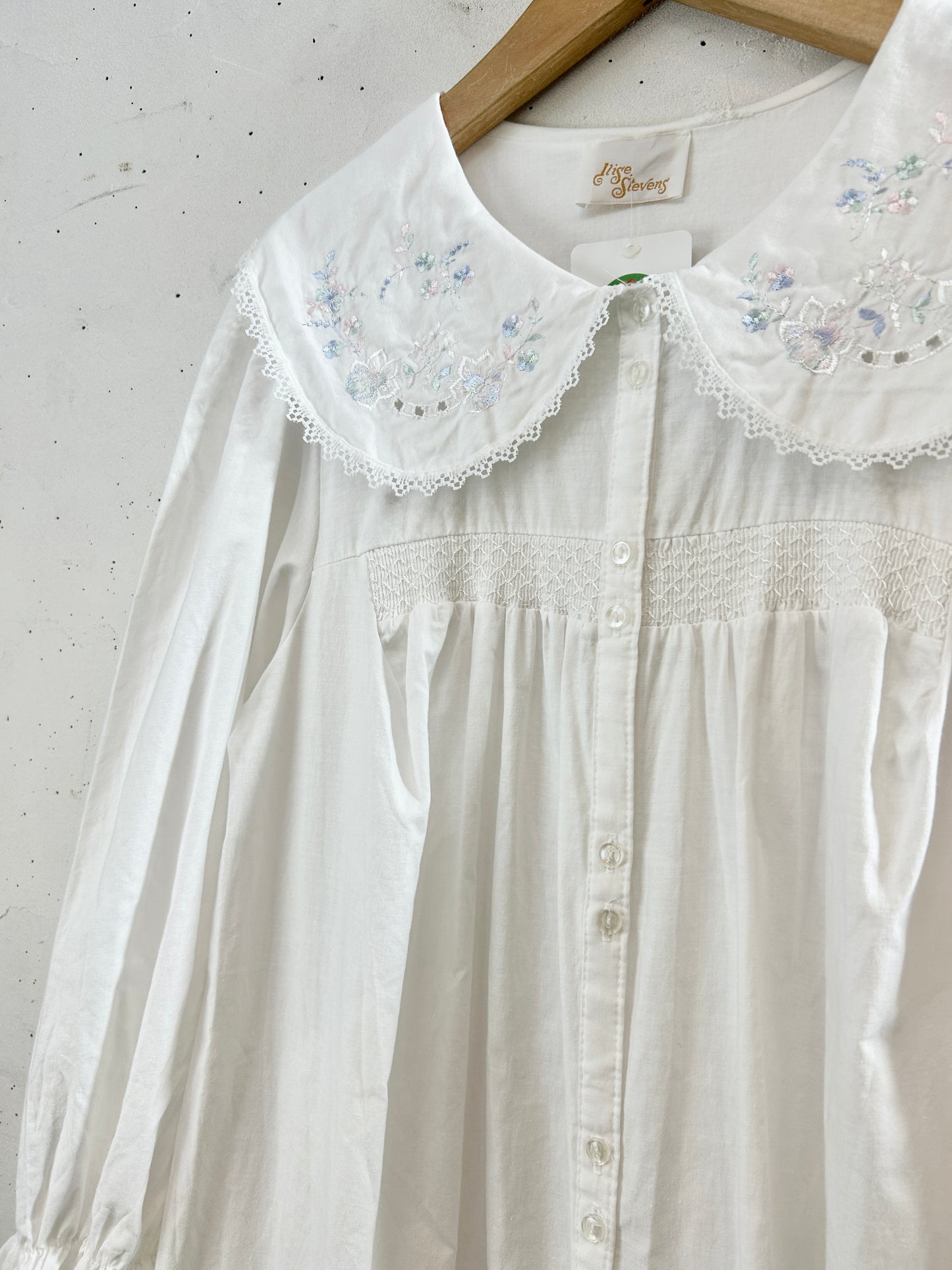 Vintage White Dress [H30889]