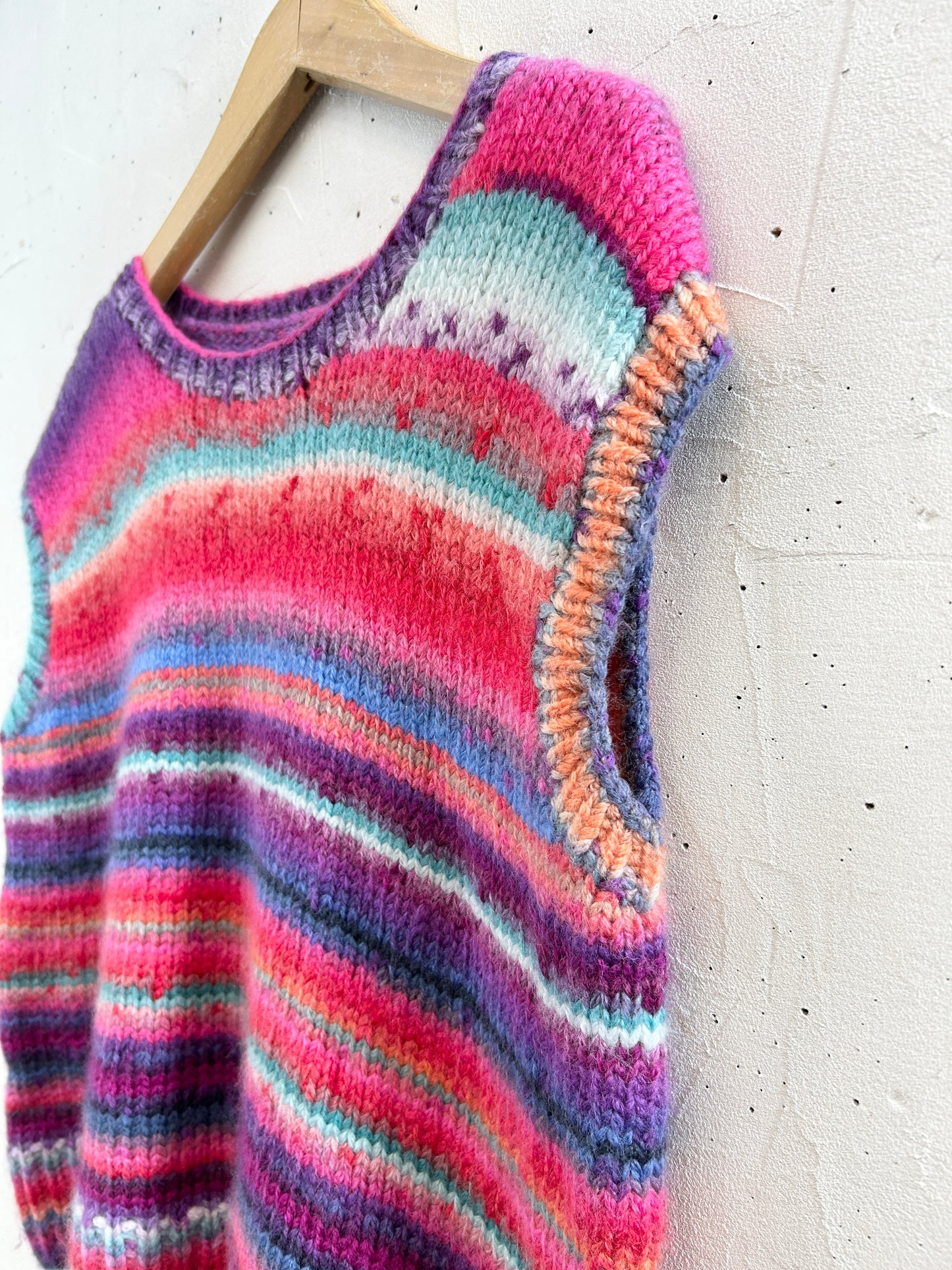 Vintage Knit Vest [K30758]