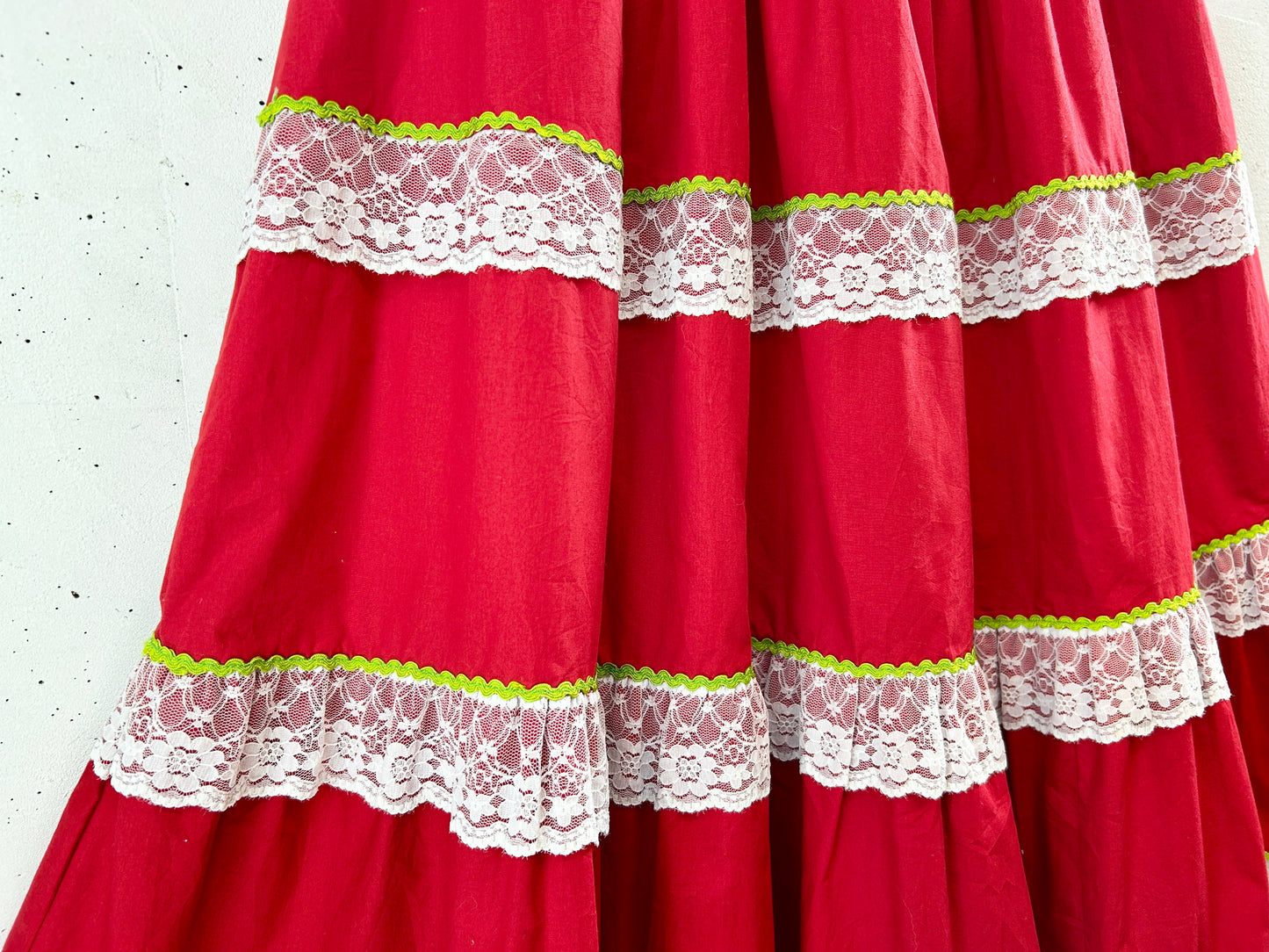 Vintage Tiered Skirt [H30772]