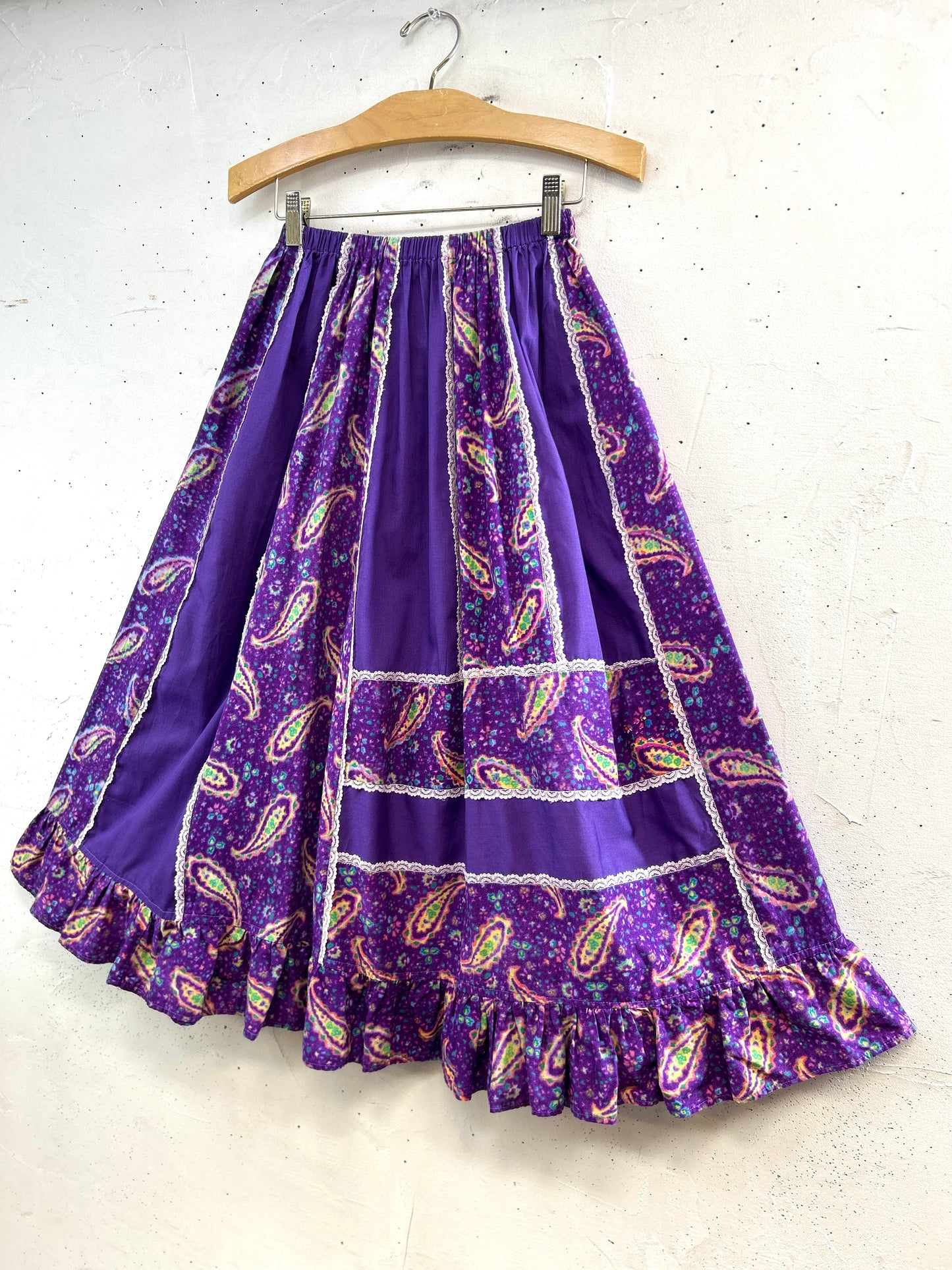 Vintage Patchwork Skirt [B31674]