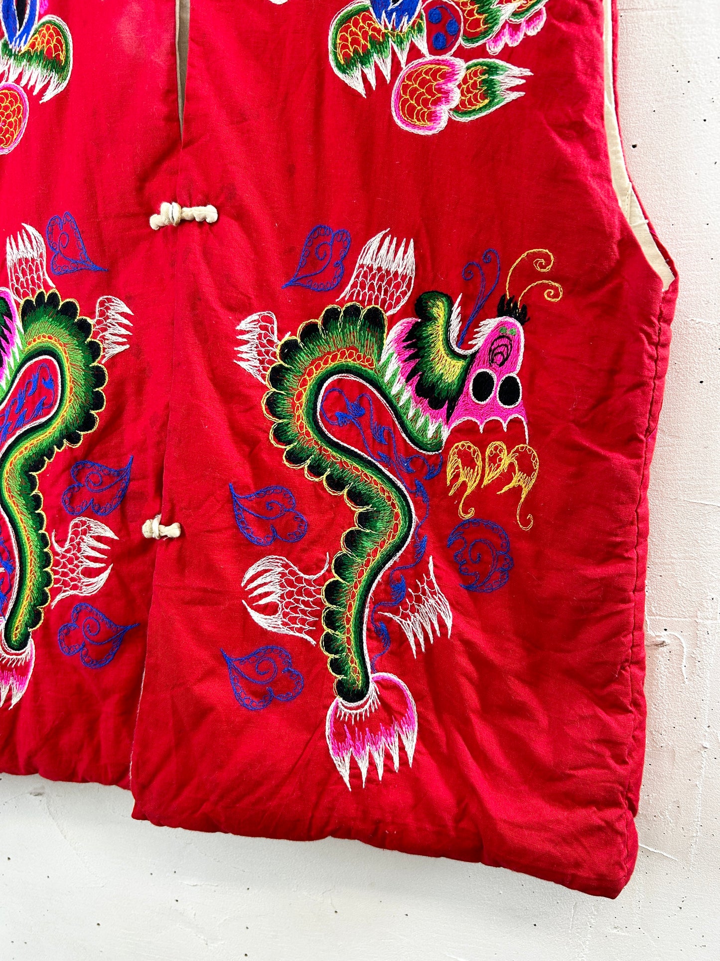 Vintage China Vest [I30169]