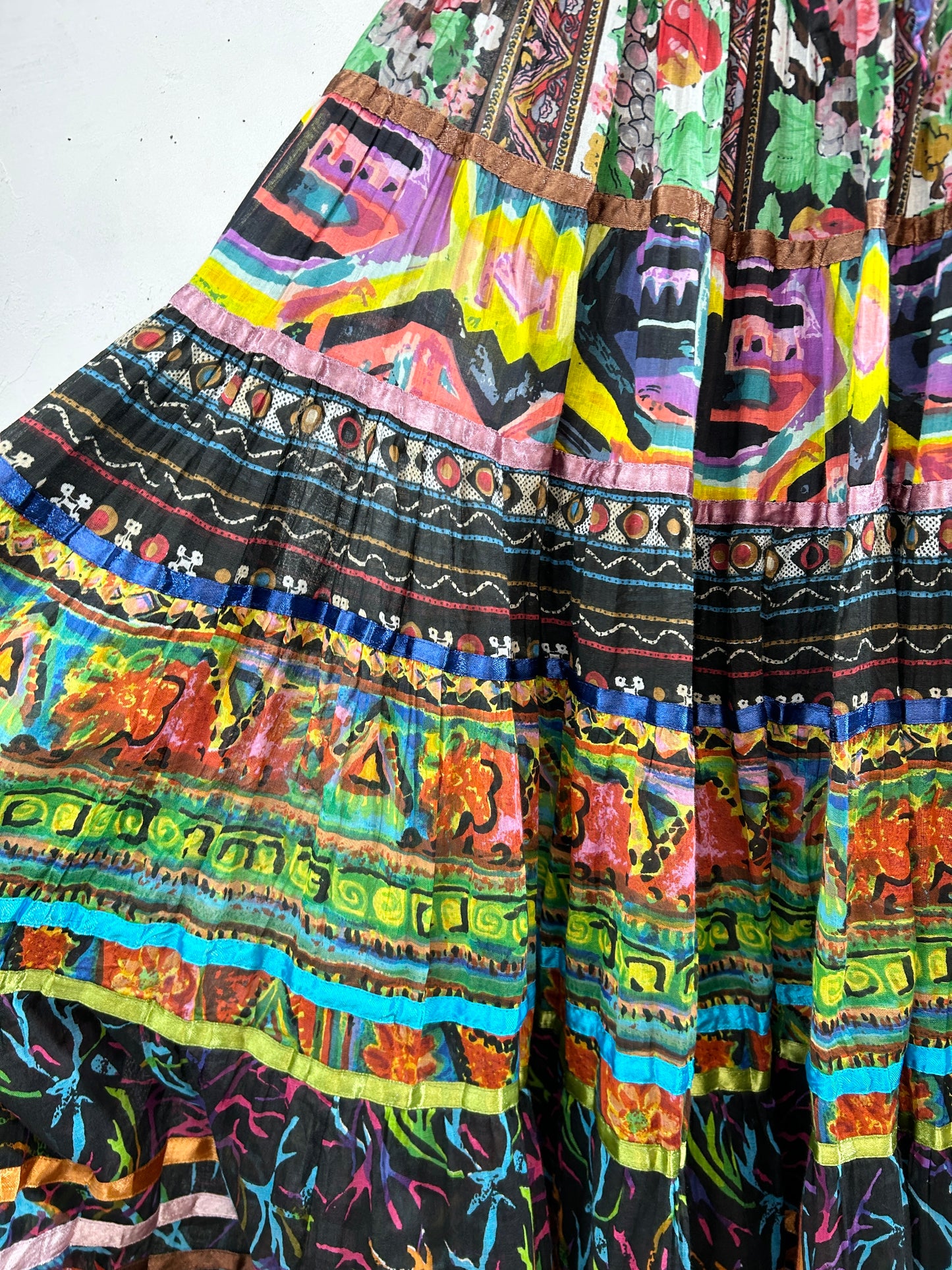 Vintage Tiered Skirt [B31573]
