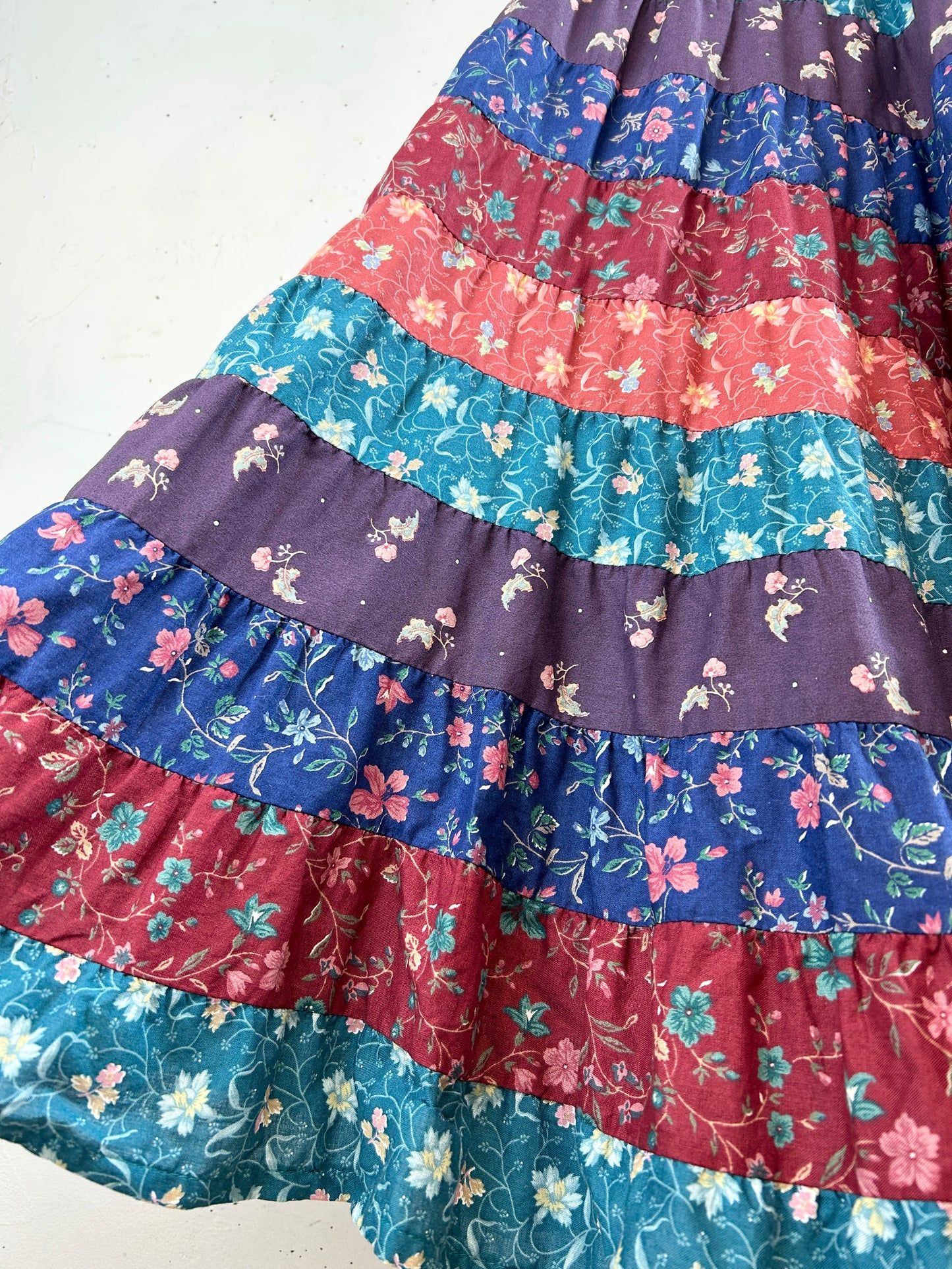 Vintage Tiered Skirt [H30861]