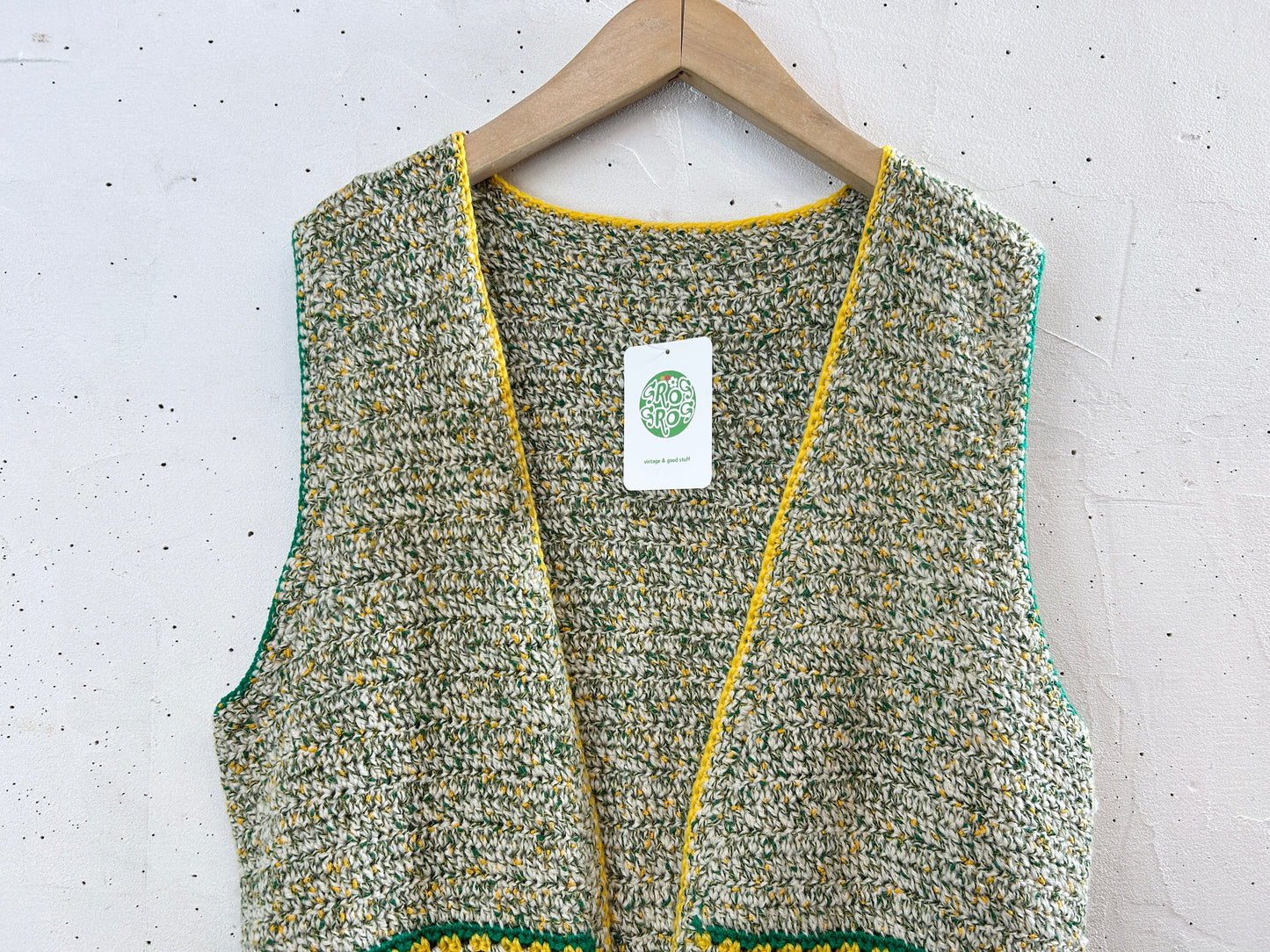 Vintage Knit Vest [K30867]