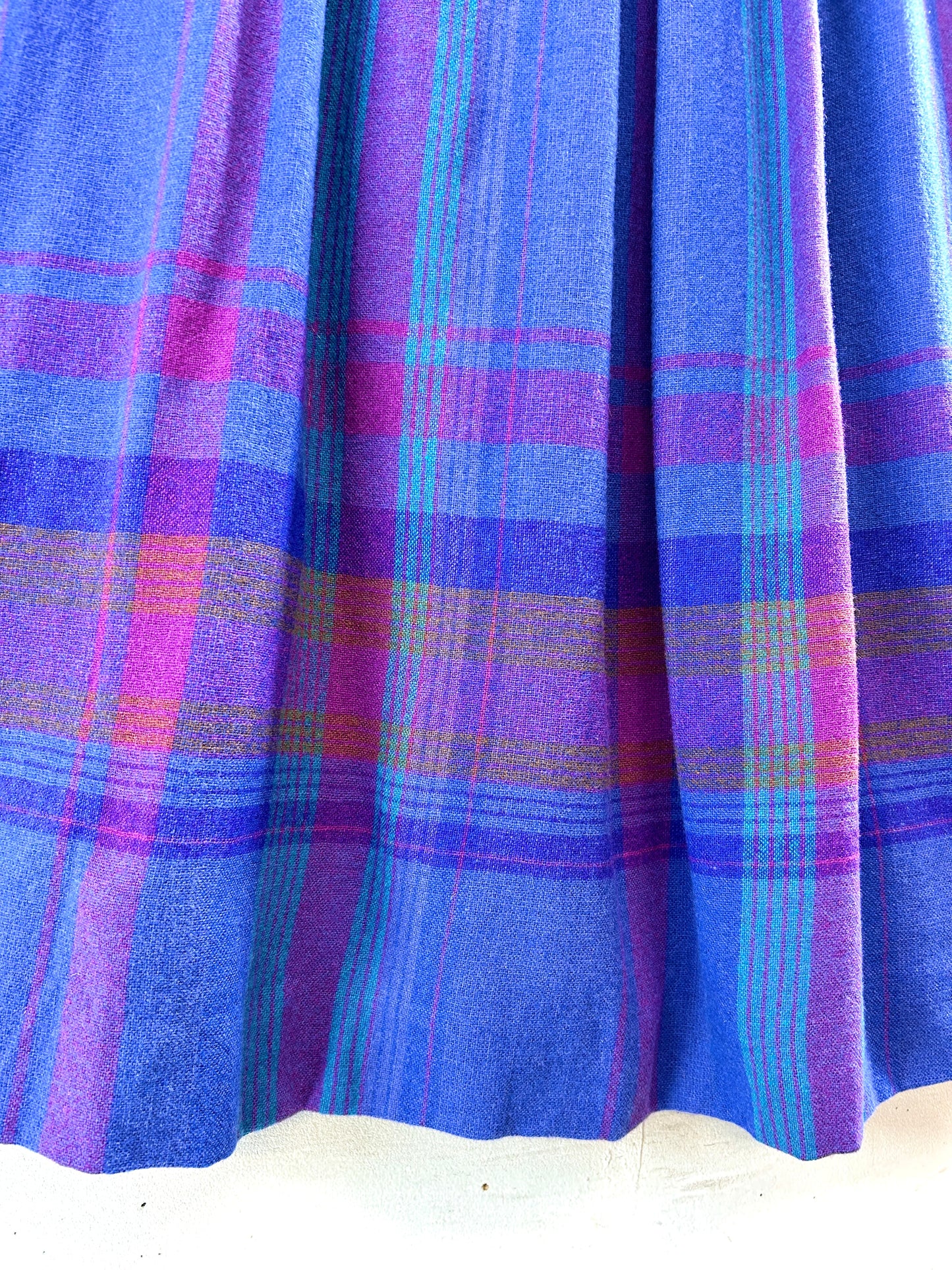Vintage Check Skirt 〜Pendleton〜 [L30942]