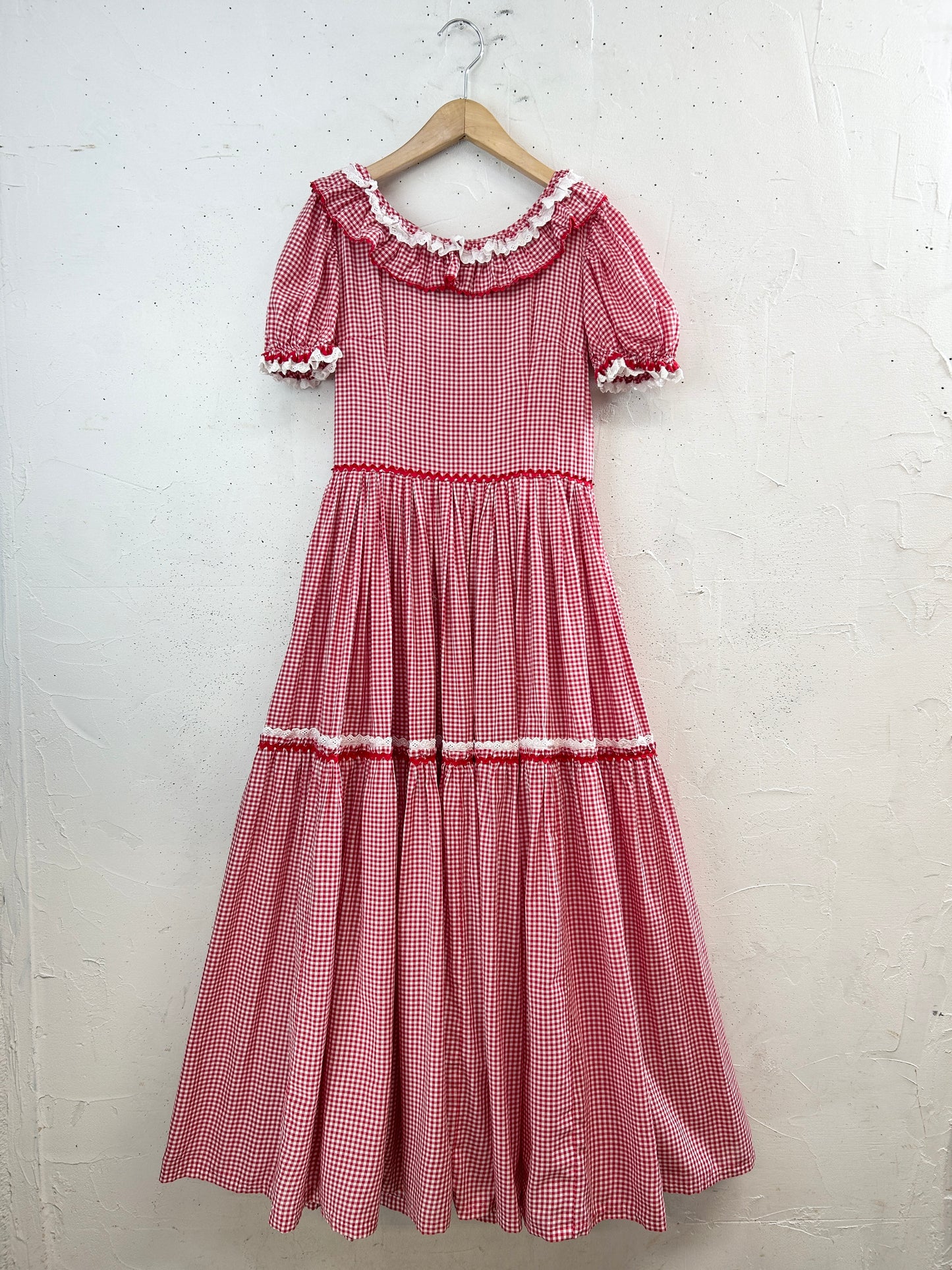 '70s Vintage Bonnet Dress [G33091]