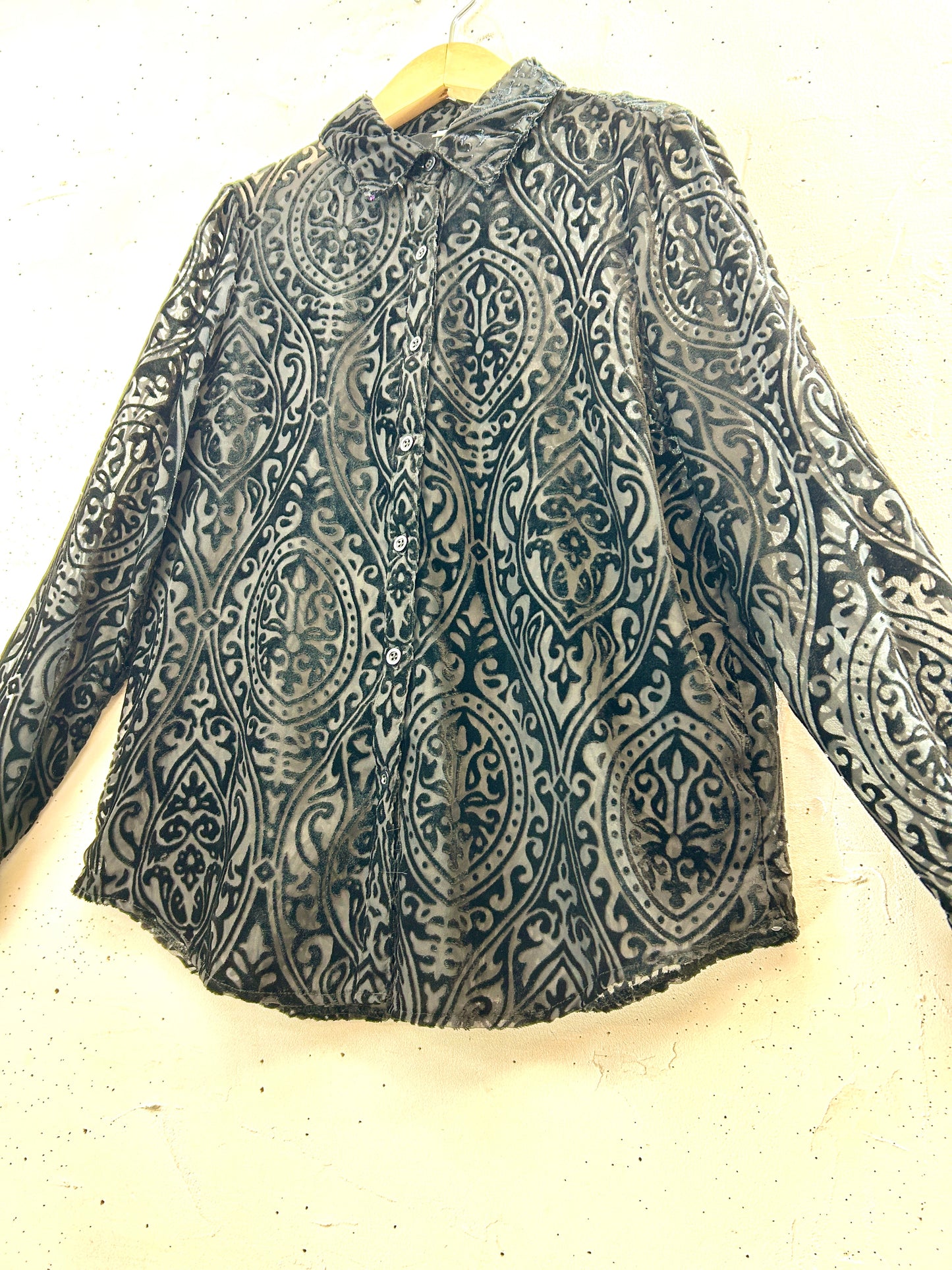 Vintage Sheer Blouse [I30368]