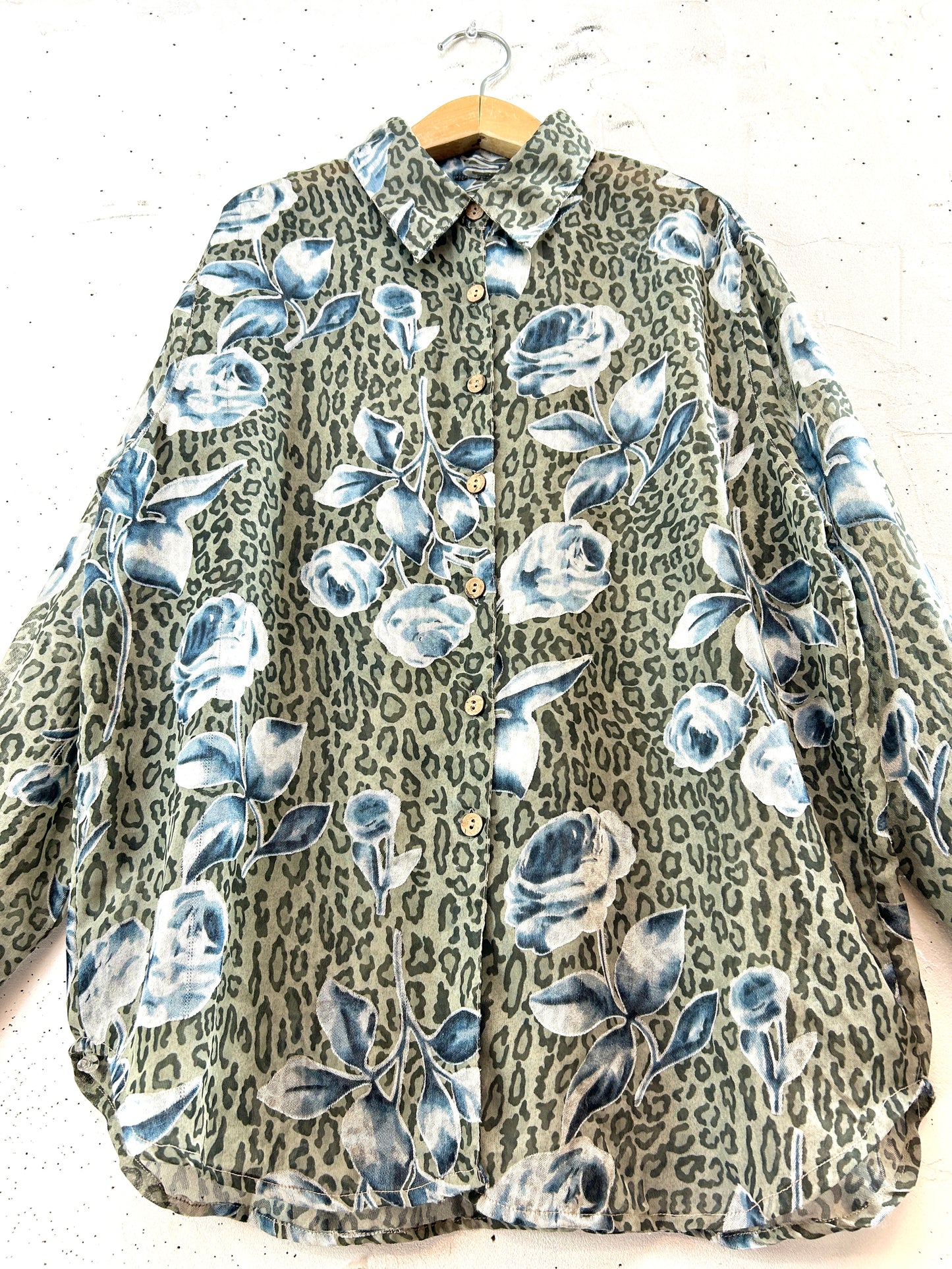 Vintage Sheer Blouse [J30510]