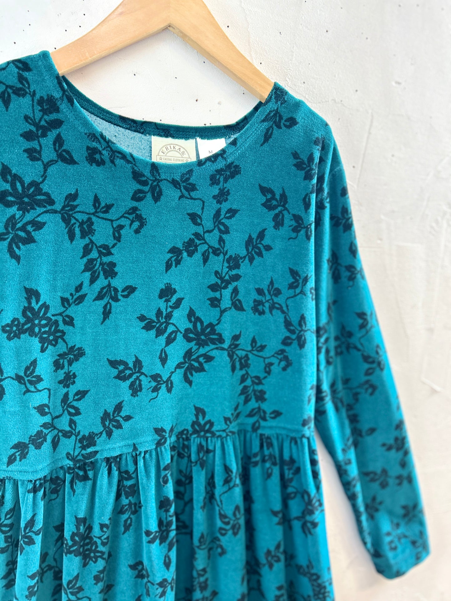 Vintage Velours Dress [J30672]