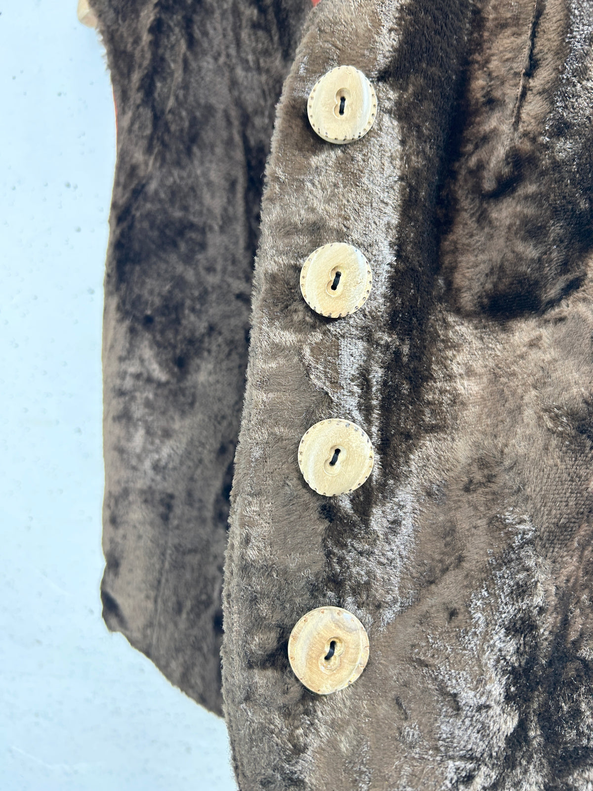 Vintage Eco Fur Vest  [J34091]