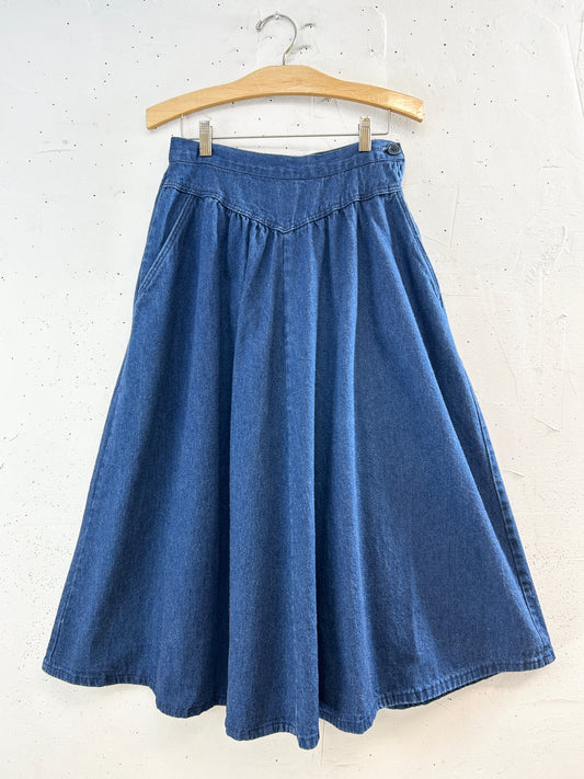 Vintage Denim Skirt 〜 MADE IN USA〜 [K30780]