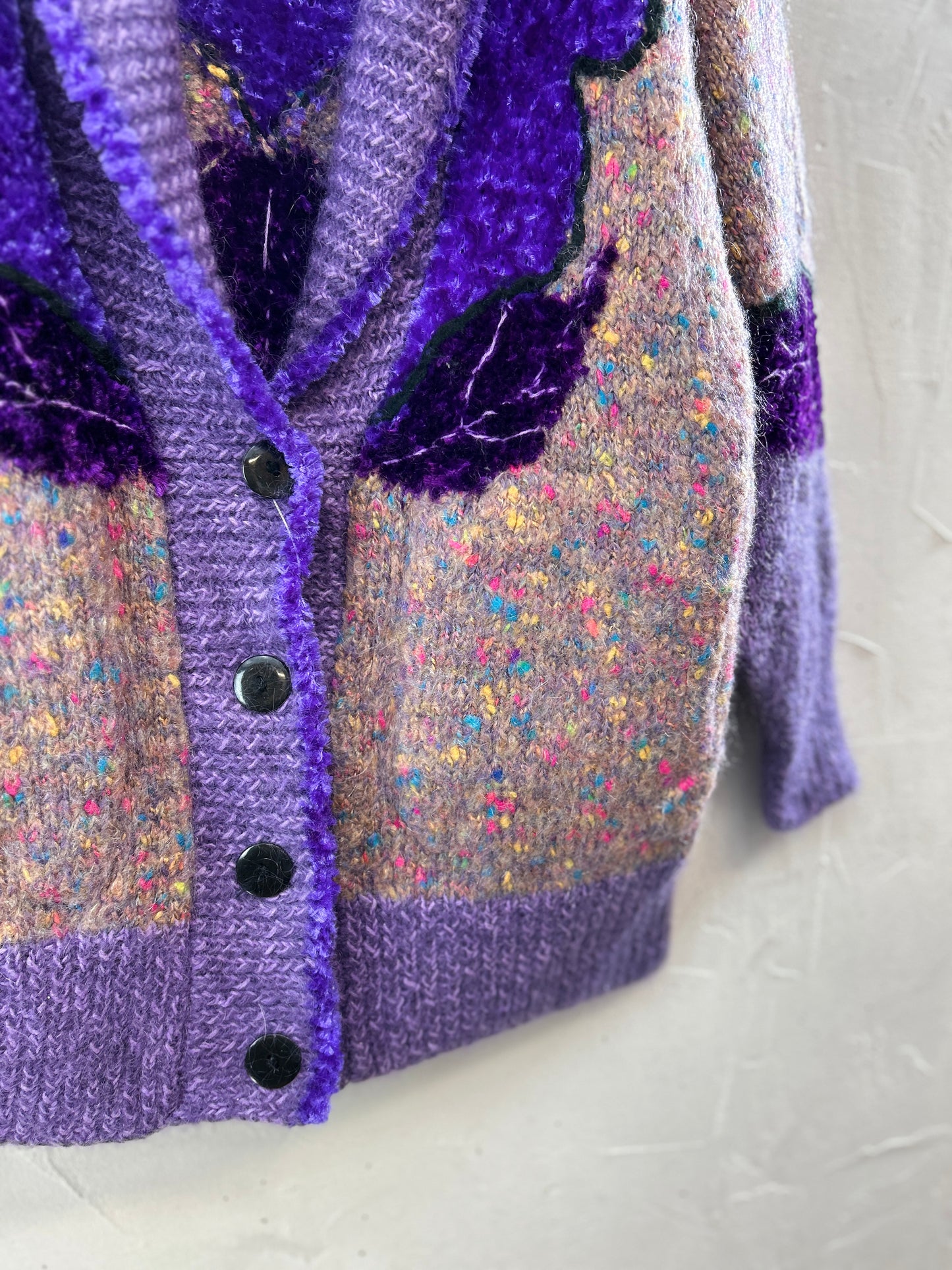 Vintage Mohair Knit Cardigan [L30971]