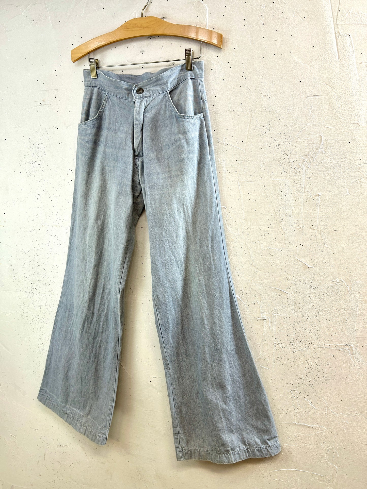 ’70s Vintage Baggy Pants  [H33634]