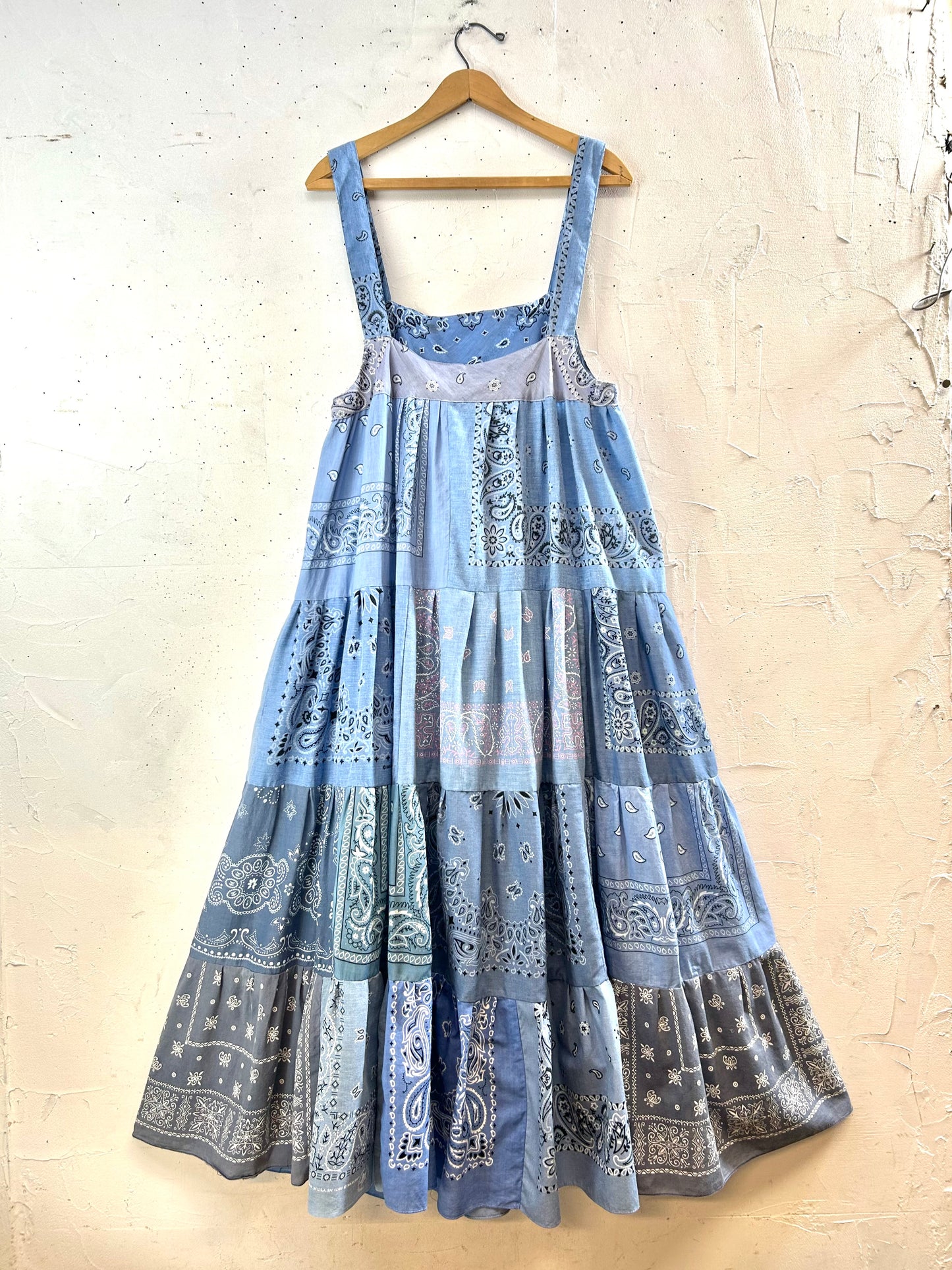Vintage Bandana Patchwork  Dress 〜Amy Nina〜[G30652]