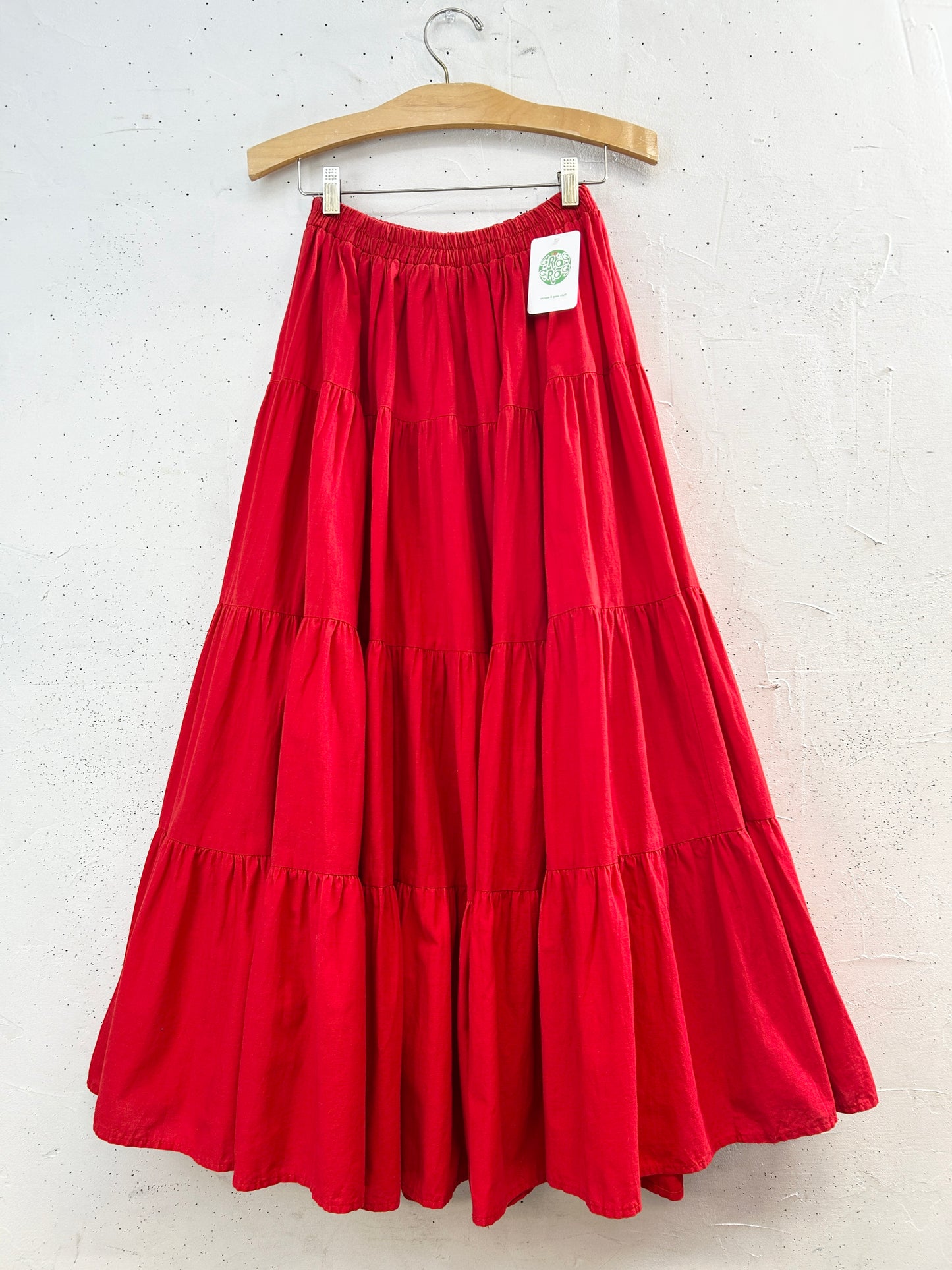 Vintage Tiered Skirt 〜Circle T〜 [G33057]