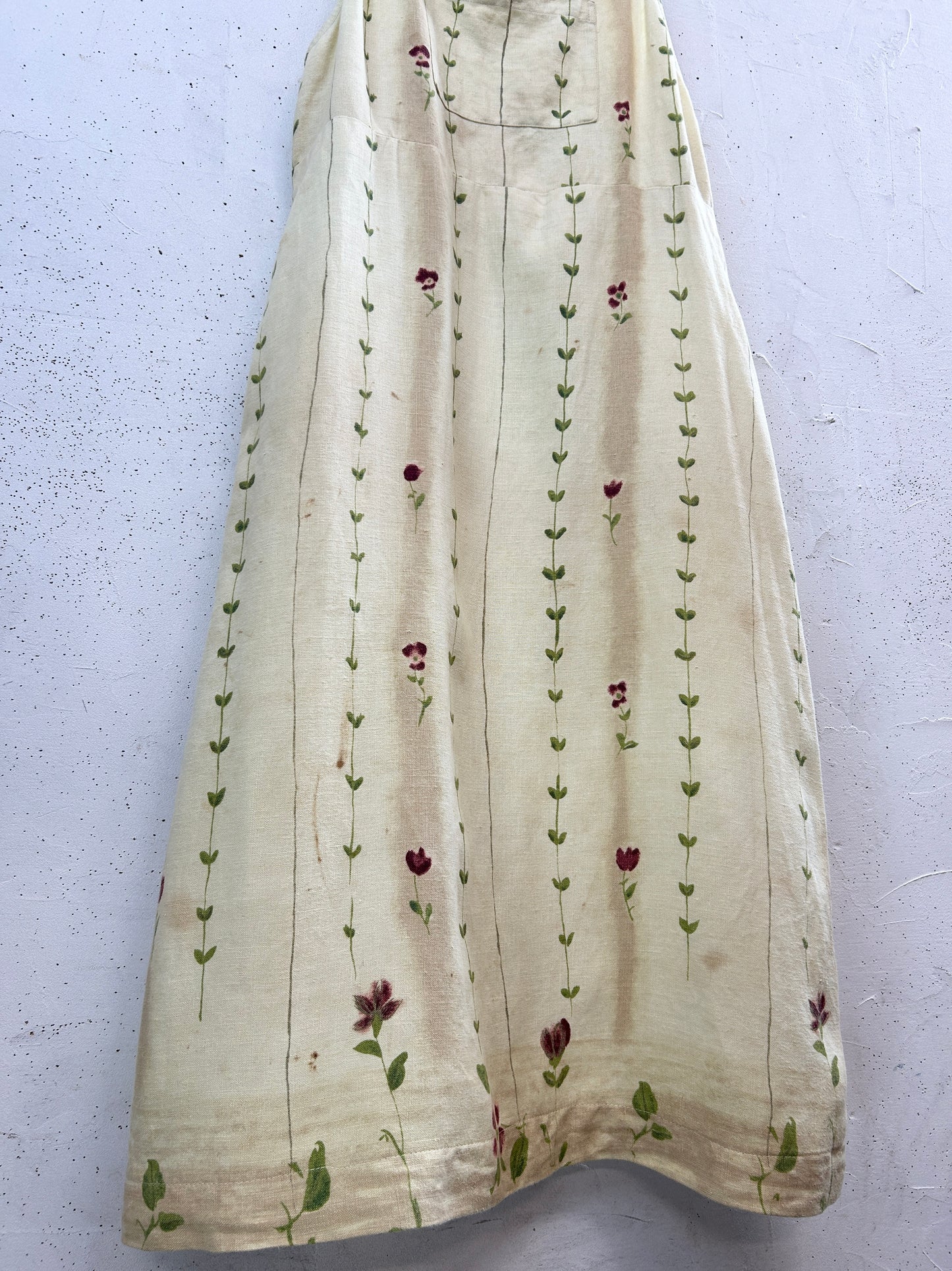Vintage Linen Dress [C31769]