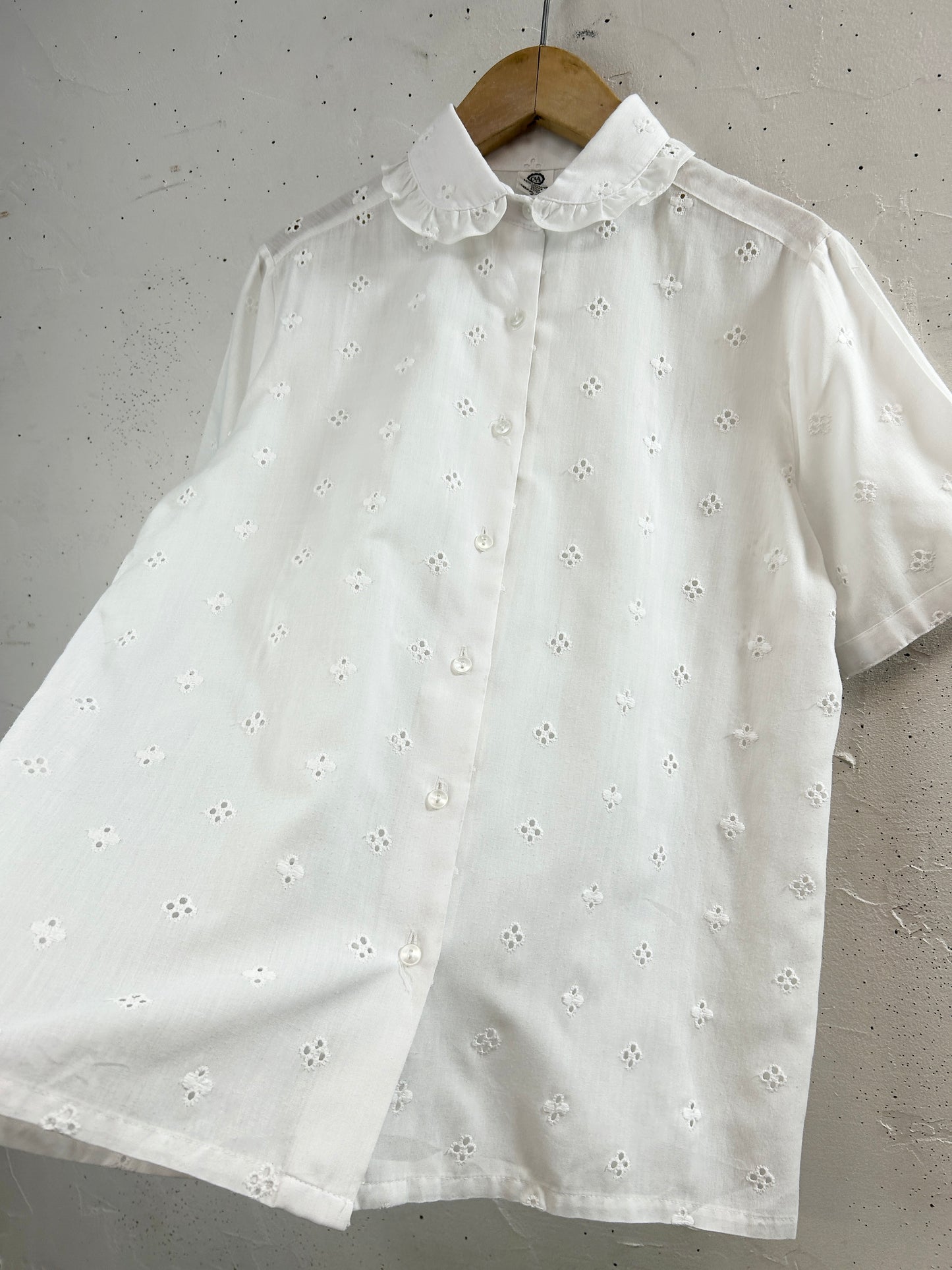 Vintage White Blouse [H33319]