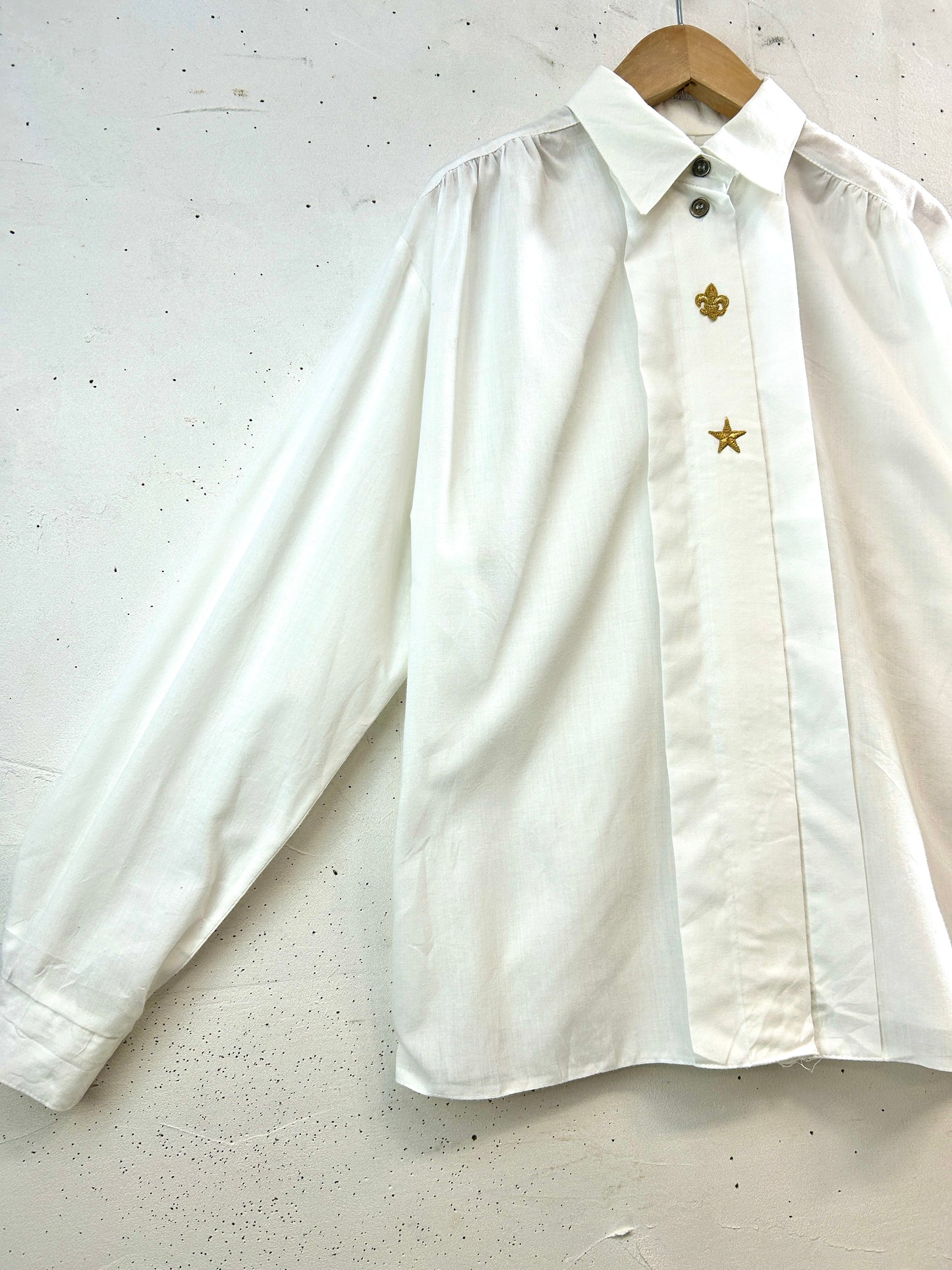 Vintage White Shirt  [L31021]