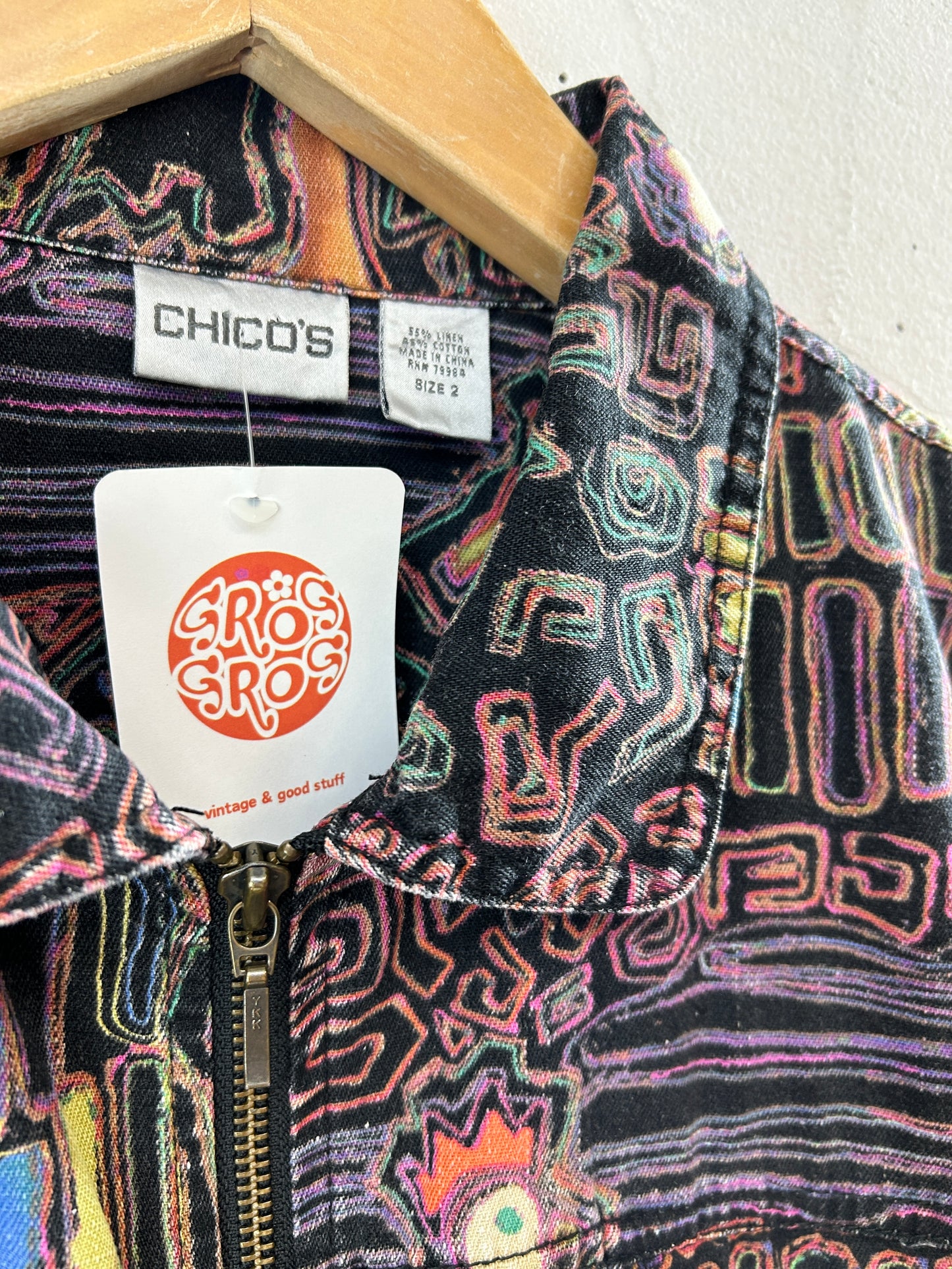 Vintage Jacket 〜Chico's〜 [I30211]