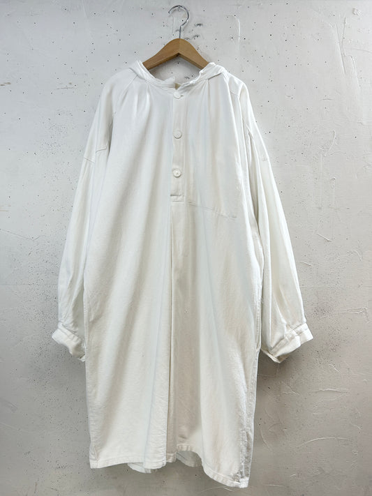 Vintage White Parka [I33765]