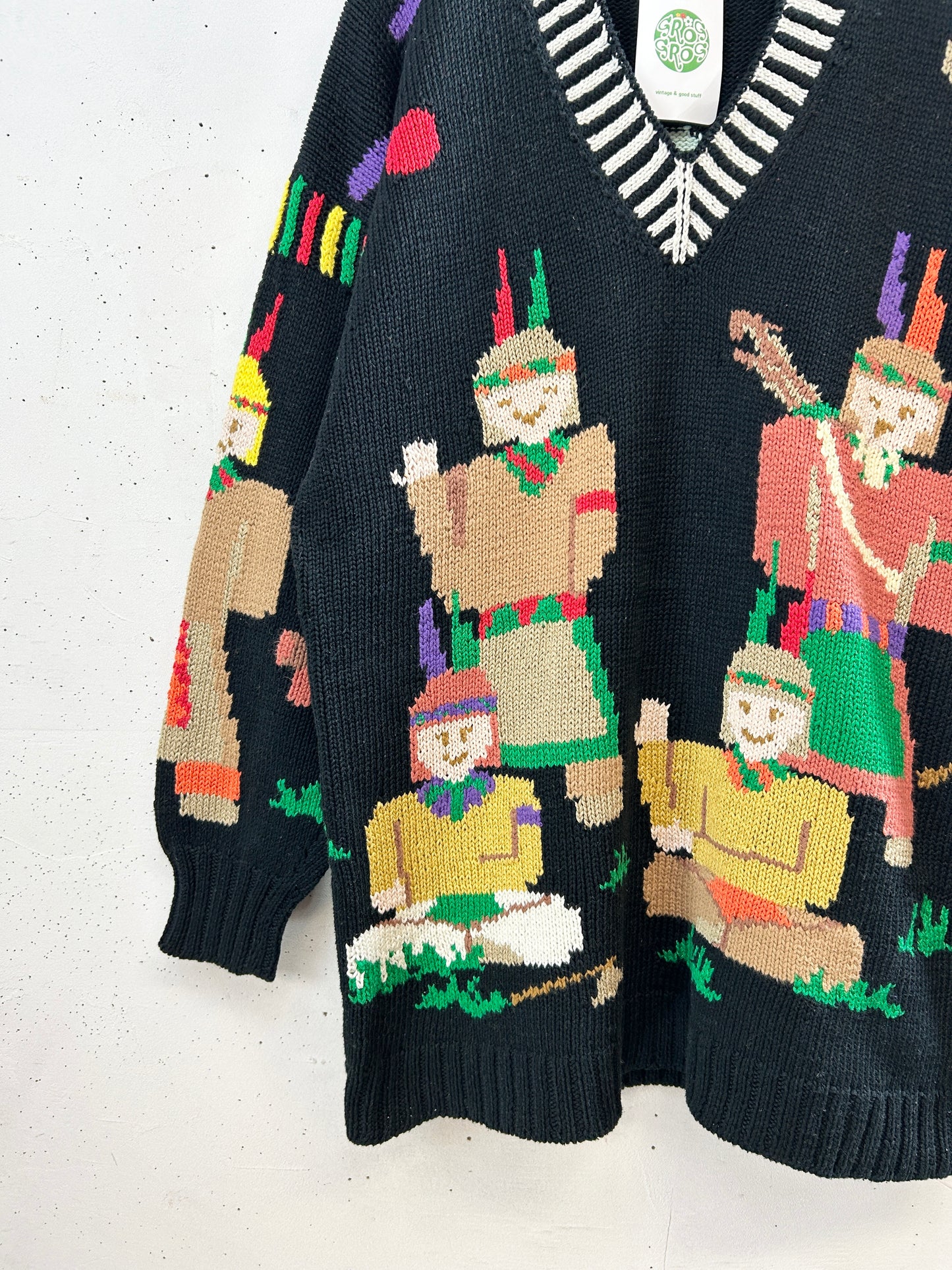 Vintage Knit Sweater 〜BEREK2〜　 [J30381]