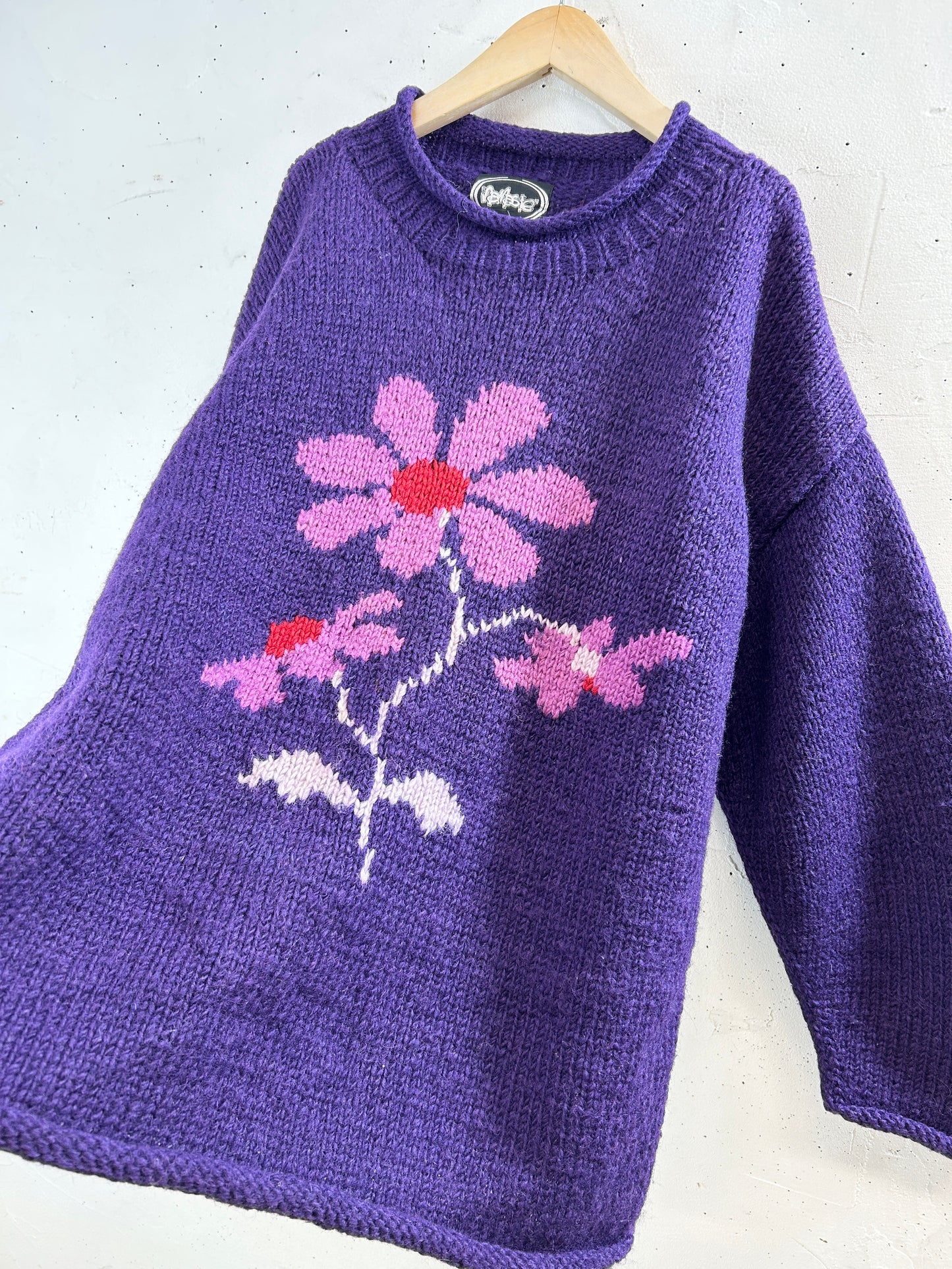 Vintage Hand Knit NEPAL [L30960]