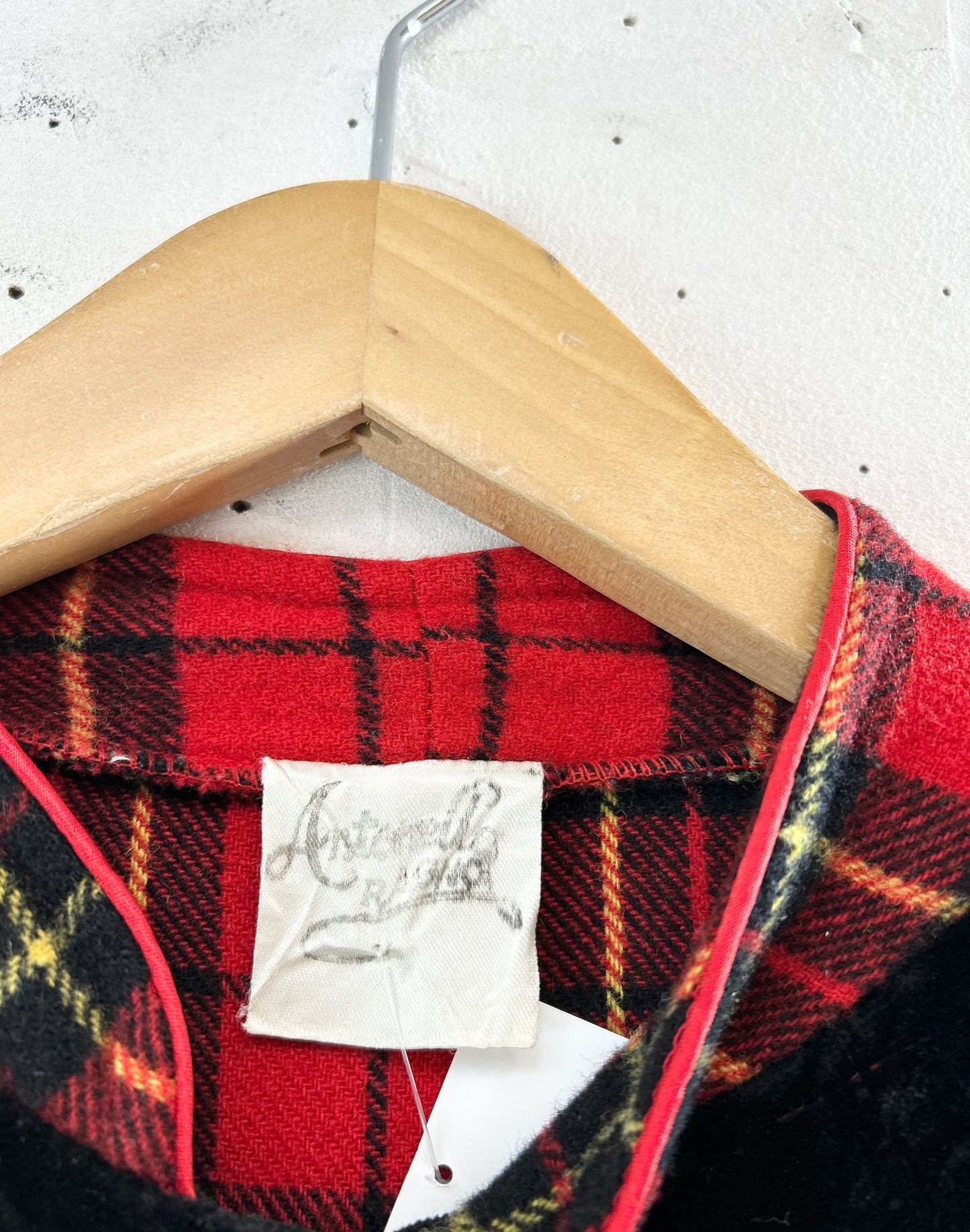 Vintage Check Dress [L30957]