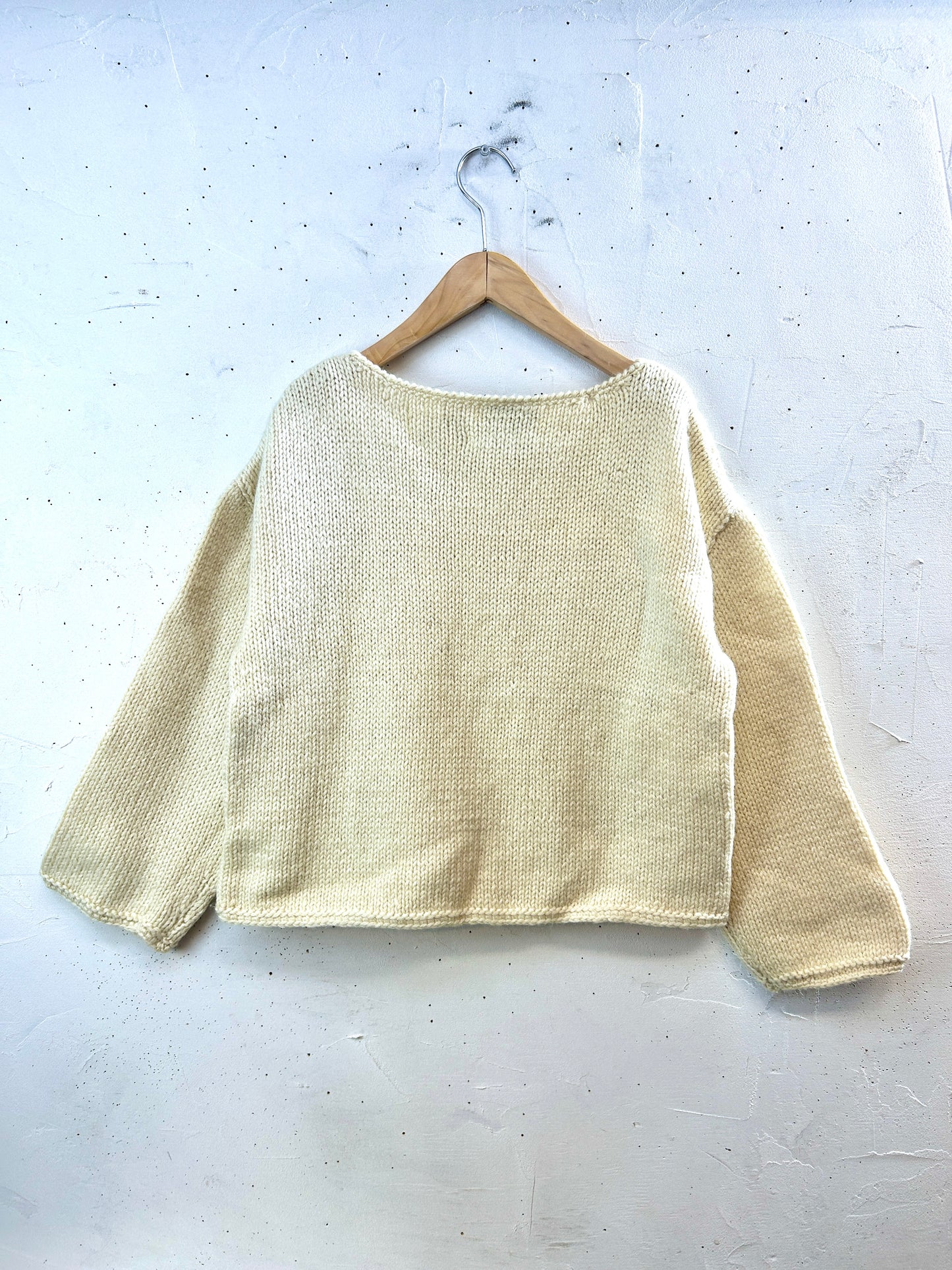 Vintage Wool hand Knit [I30334]