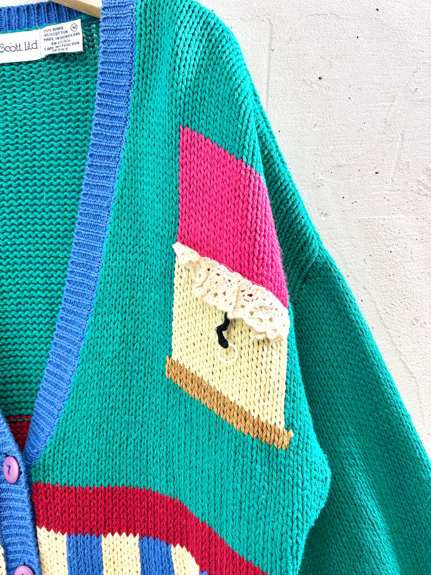 Vintage Knit Cardigan [L30938]